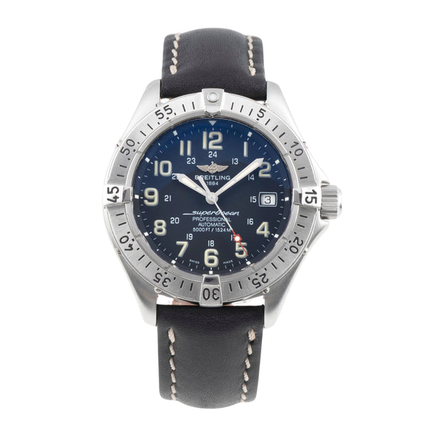 Breitling Superocean steel automatic men's watch A17345  [2601769]