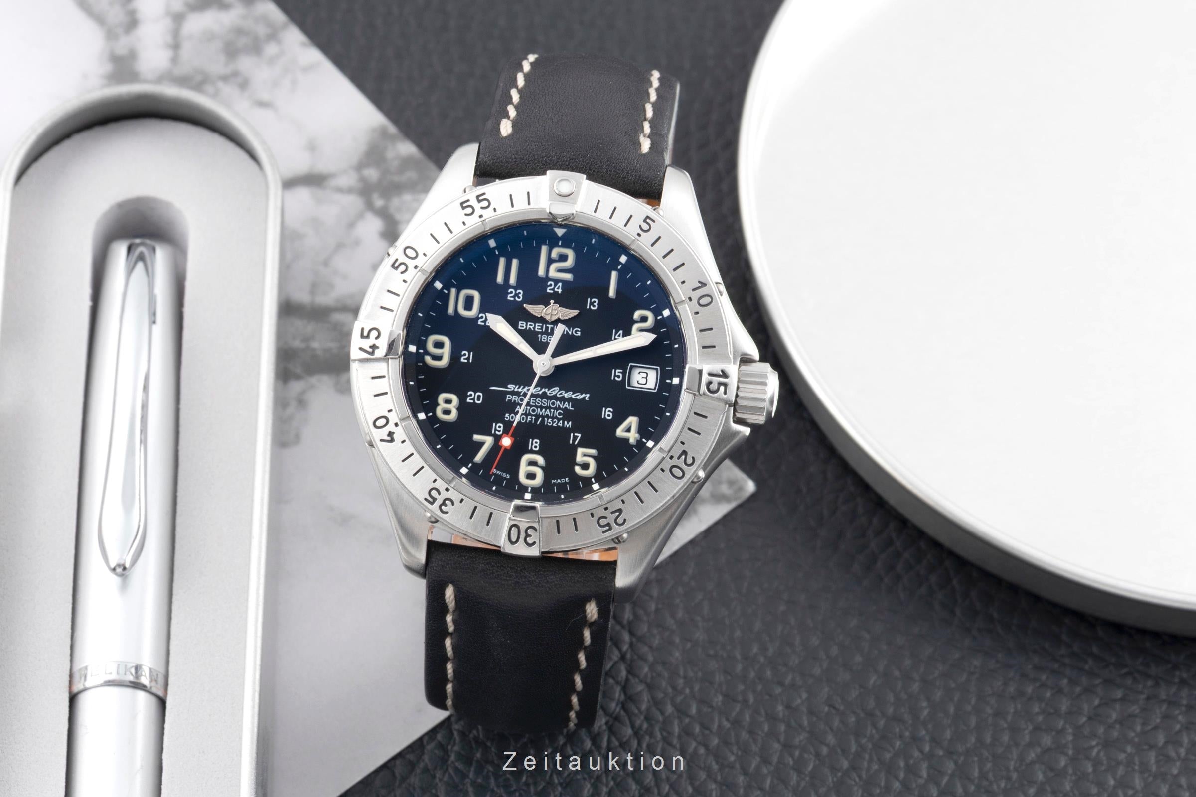 Breitling Superocean steel automatic men's watch A17345  [2601769]