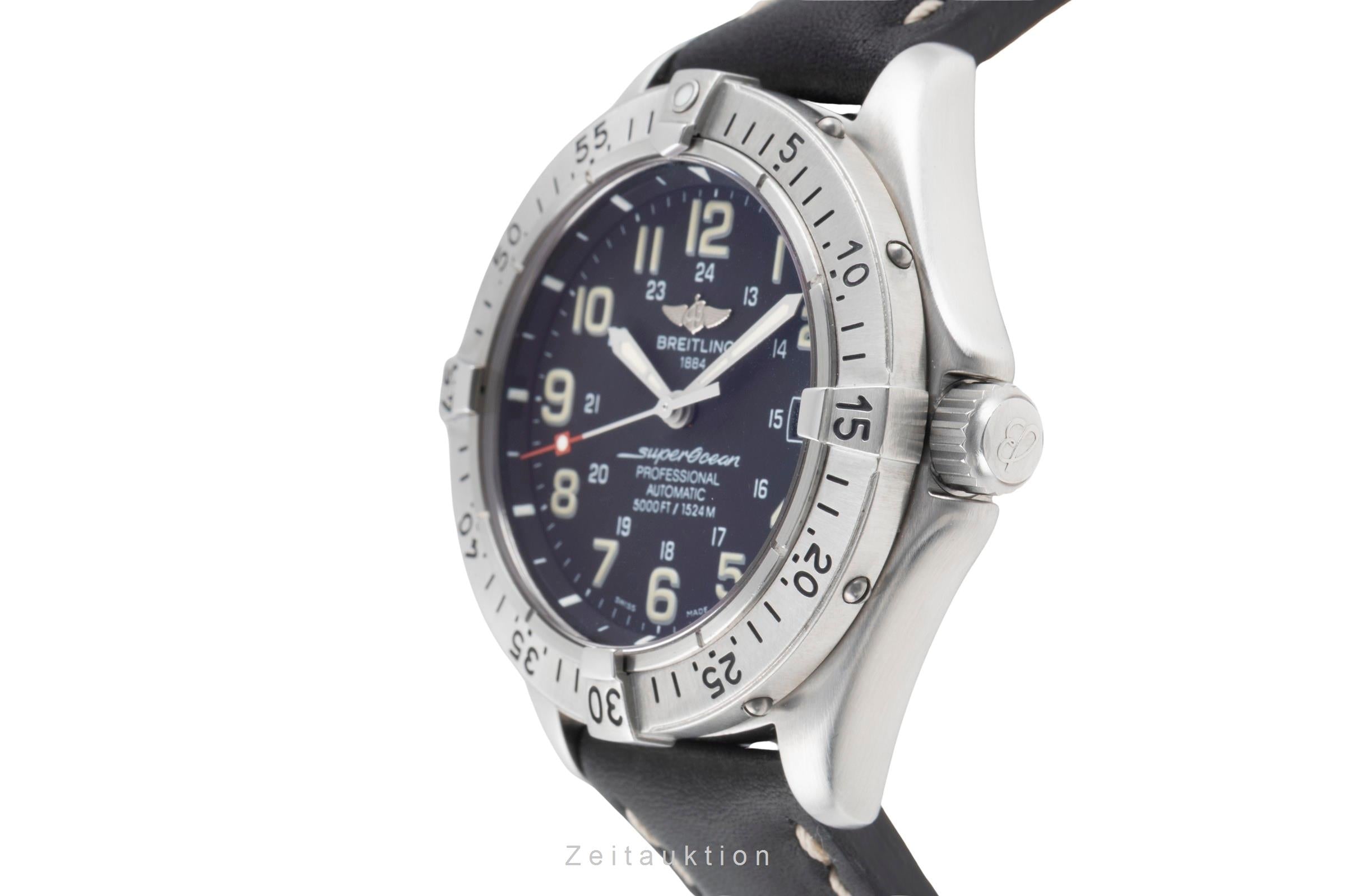 Breitling Superocean steel automatic men's watch A17345  [2601769]