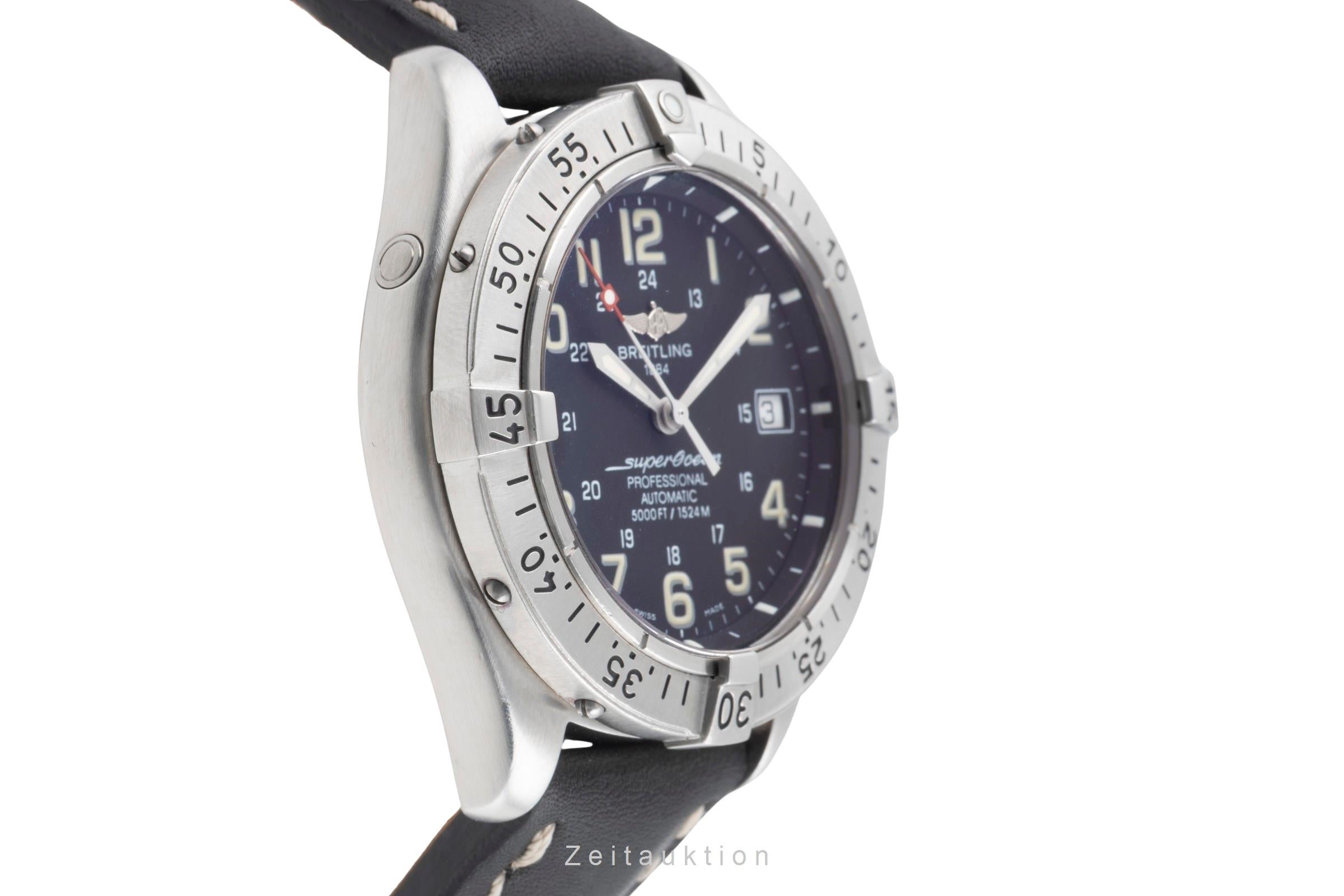 Breitling Superocean steel automatic men's watch A17345  [2601769]