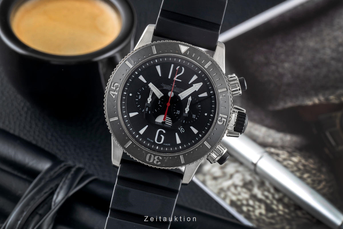 Jaeger LeCoultre Master Compressor chronograph titanium automatic men's watch Q178T670 Limited  [2601770]