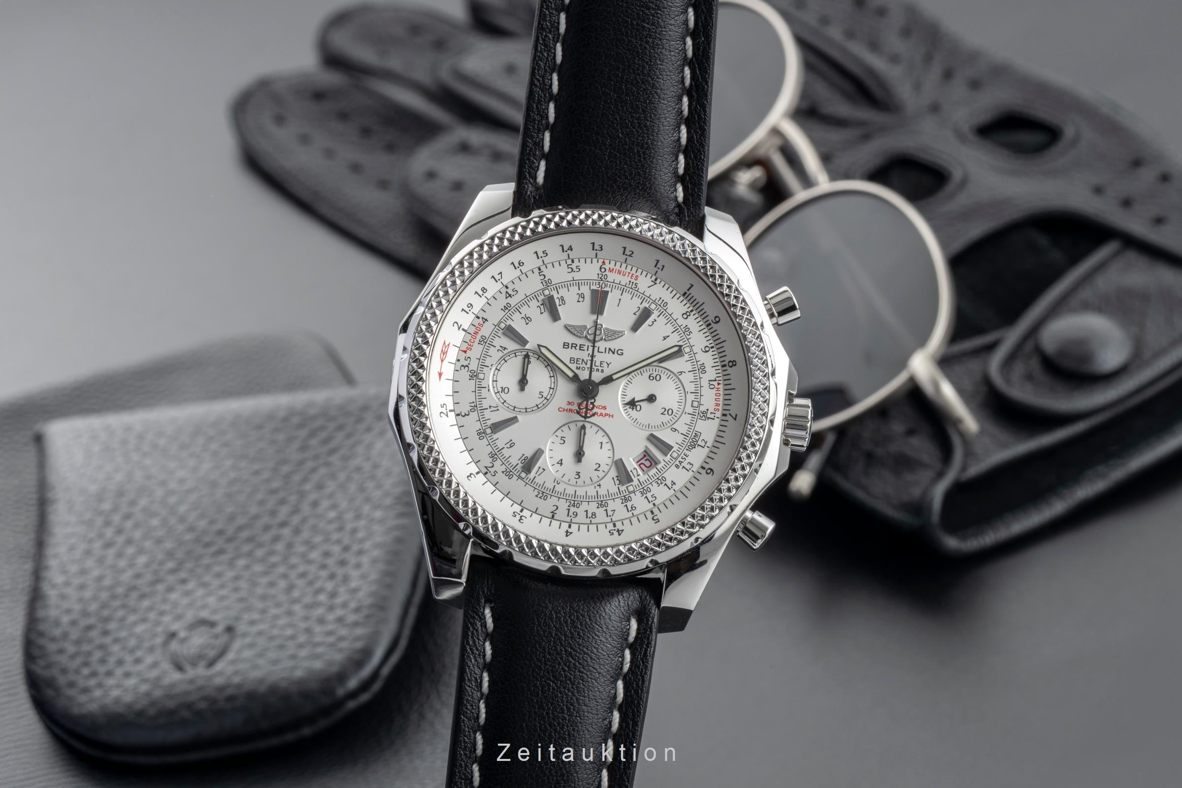 Breitling Bentley Motors chronograph steel automatic men's watch A25362  [2601774]