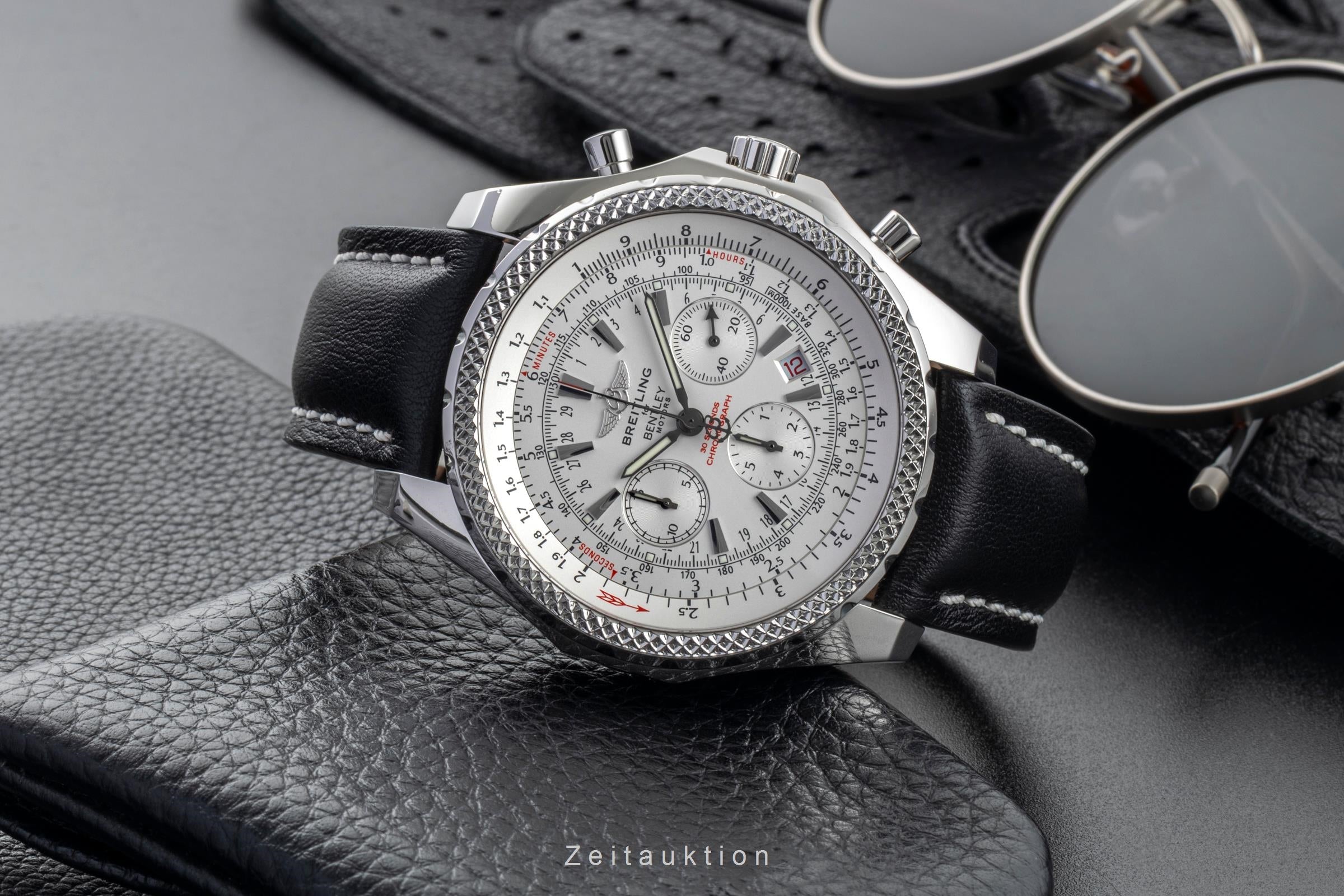 Breitling Bentley Motors chronograph steel automatic men's watch A25362  [2601774]