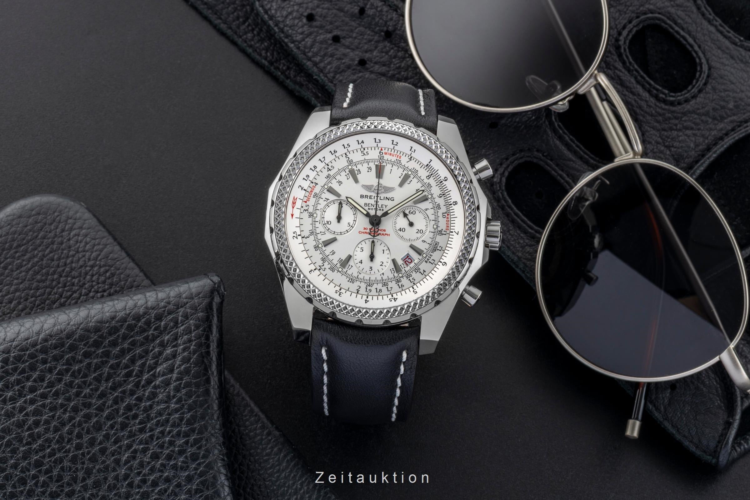 Breitling Bentley Motors chronograph steel automatic men's watch A25362  [2601774]