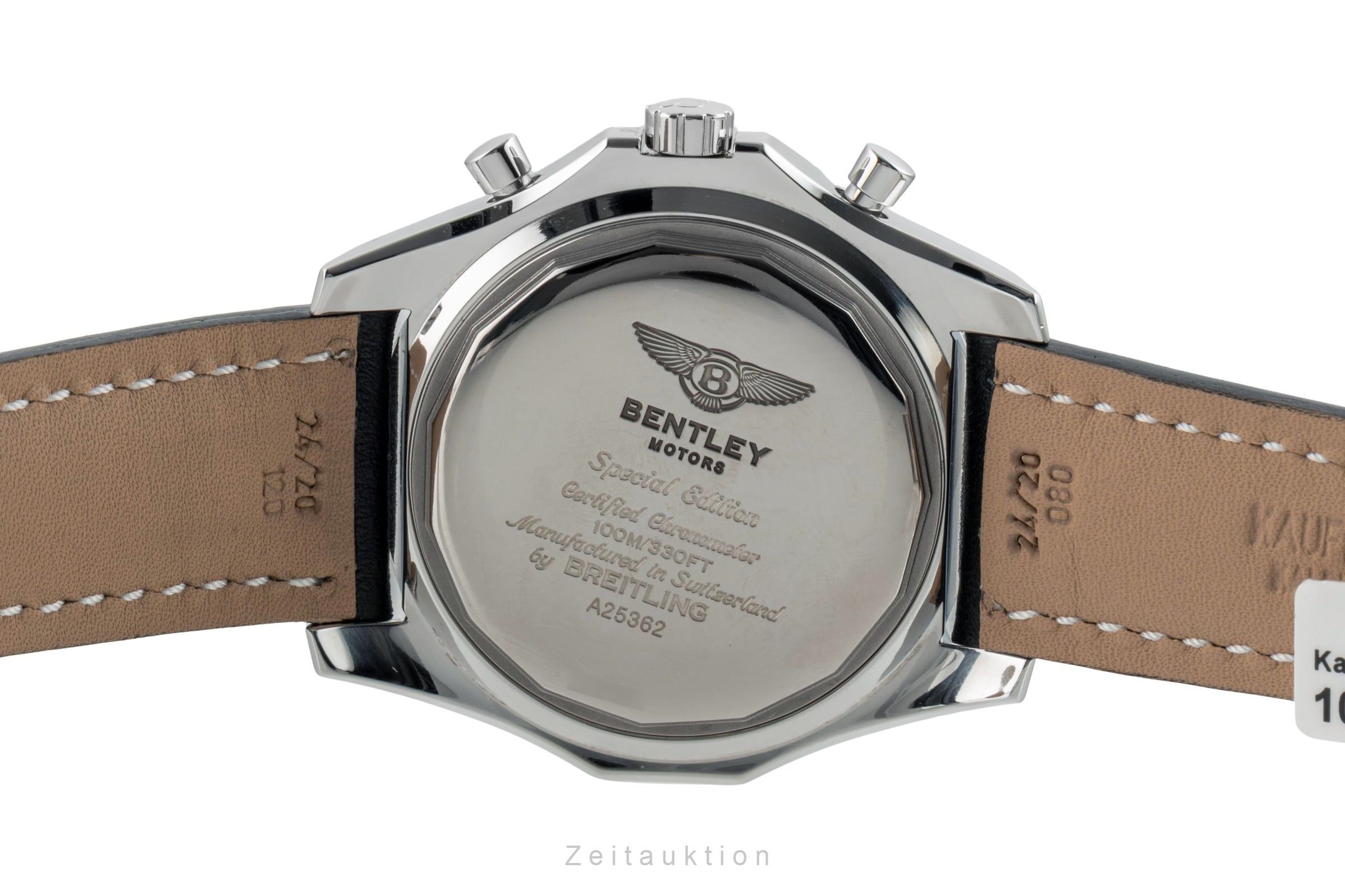 Breitling Bentley Motors chronograph steel automatic men's watch A25362  [2601774]