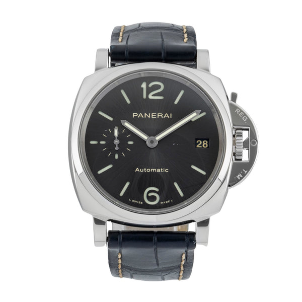 Panerai Luminor Due 3 Days Edelstahl Automatik Herrenuhr Ref. PAM00903 Papiere [2601775]