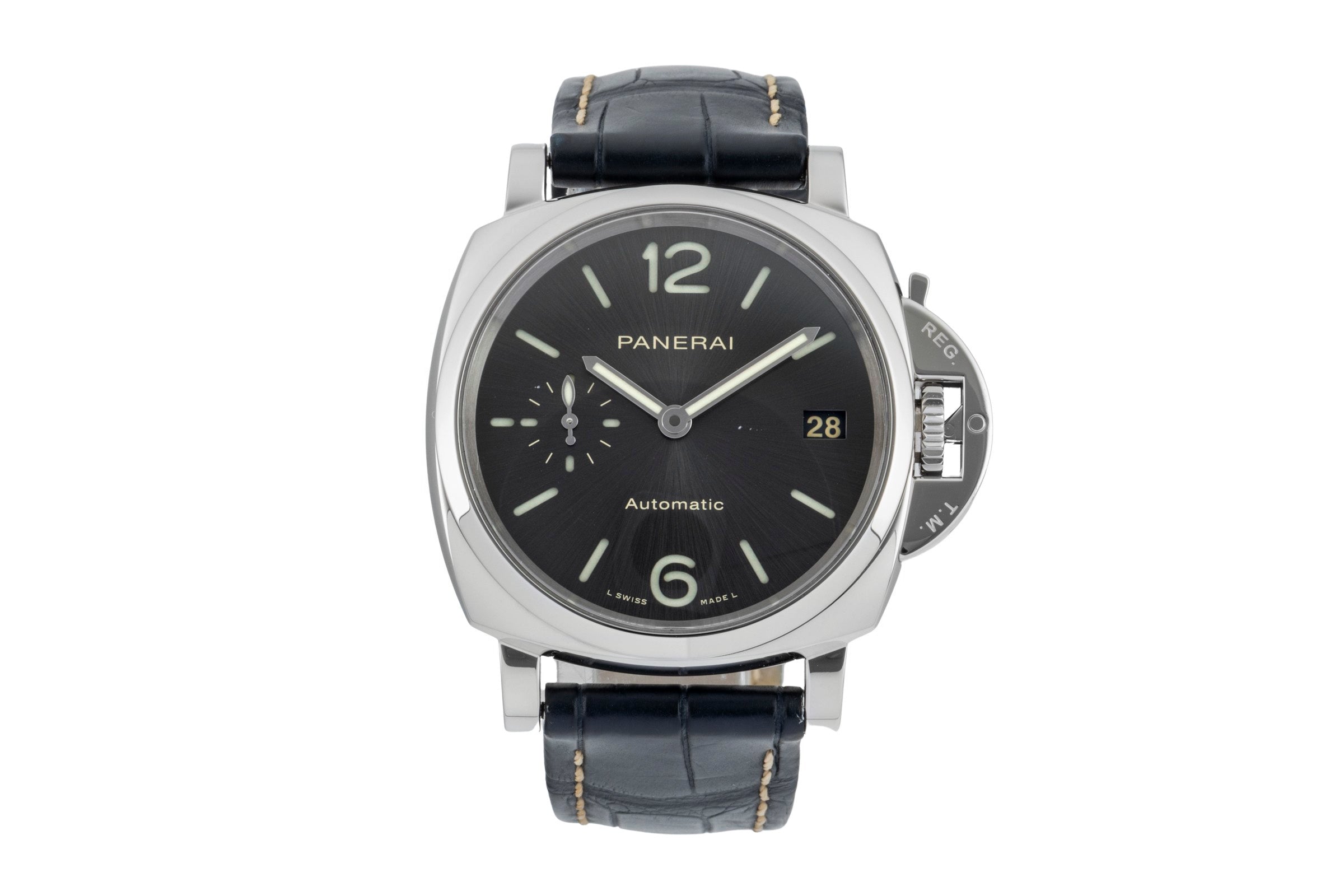 Panerai Luminor  steel automatic men's watch PAM00755  [2601775]