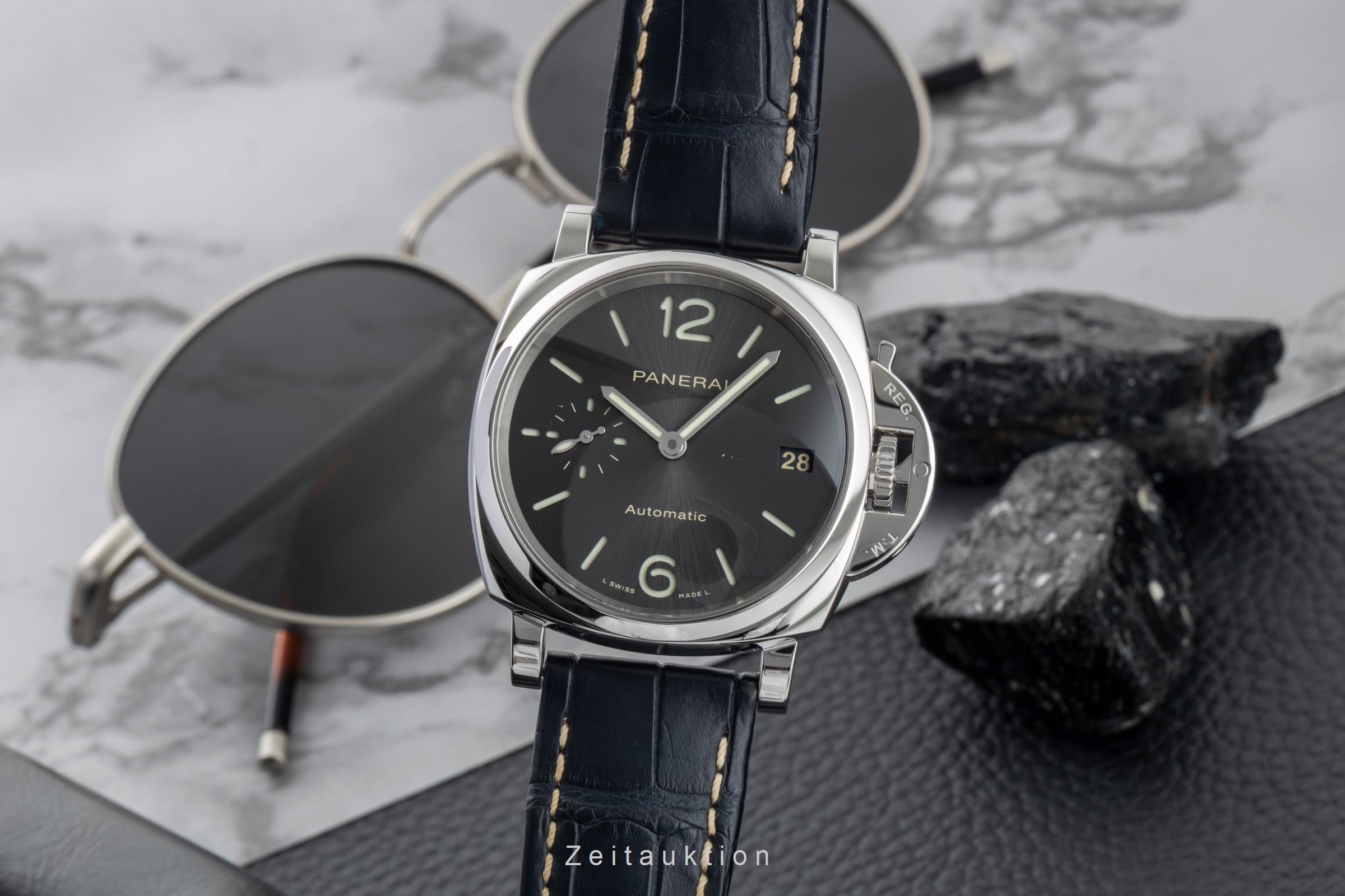 Panerai Luminor  steel automatic men's watch PAM00755  [2601775]