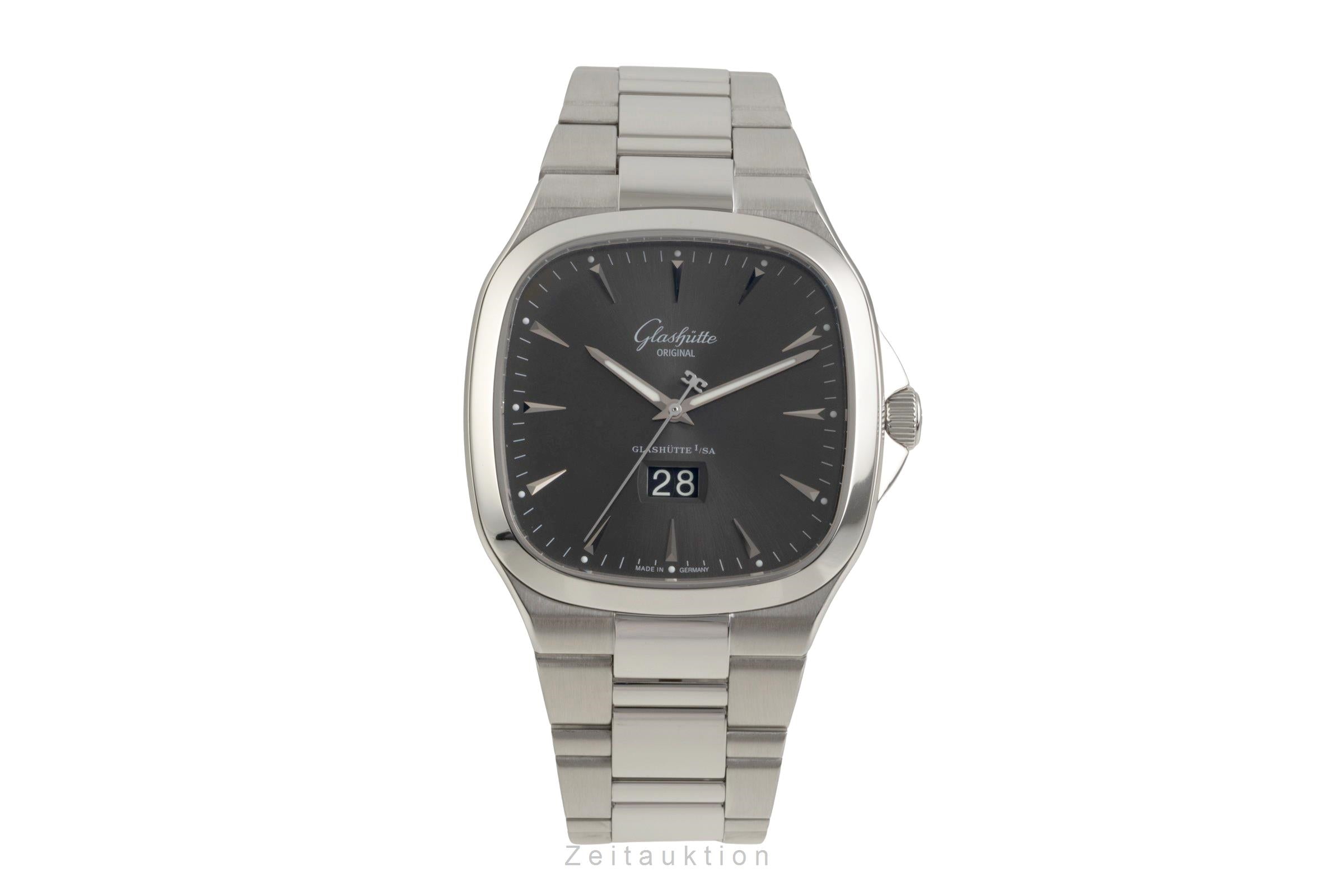 Glashütte Seventies acero automático reloj para caballeros 2-39-47-12-12-14 LP: 10800EUR  [2601776]