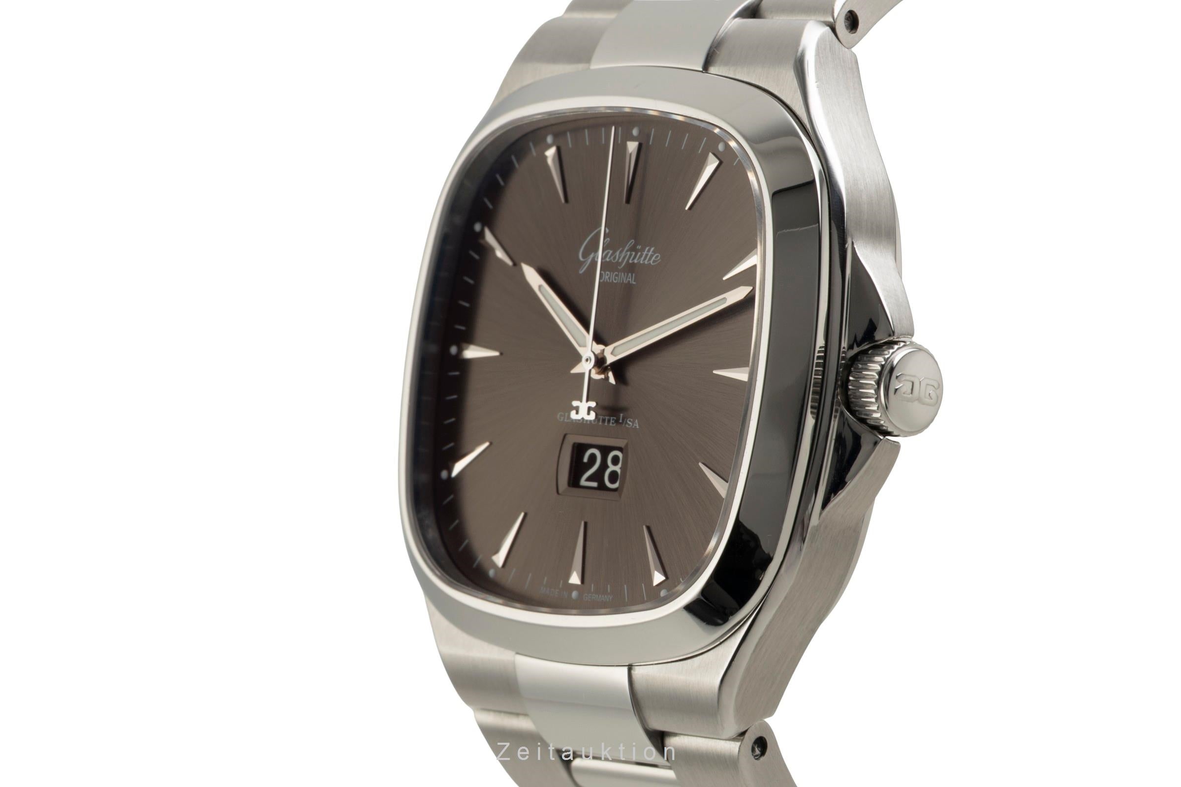 Glashütte Seventies acero automático reloj para caballeros 2-39-47-12-12-14 LP: 10800EUR  [2601776]