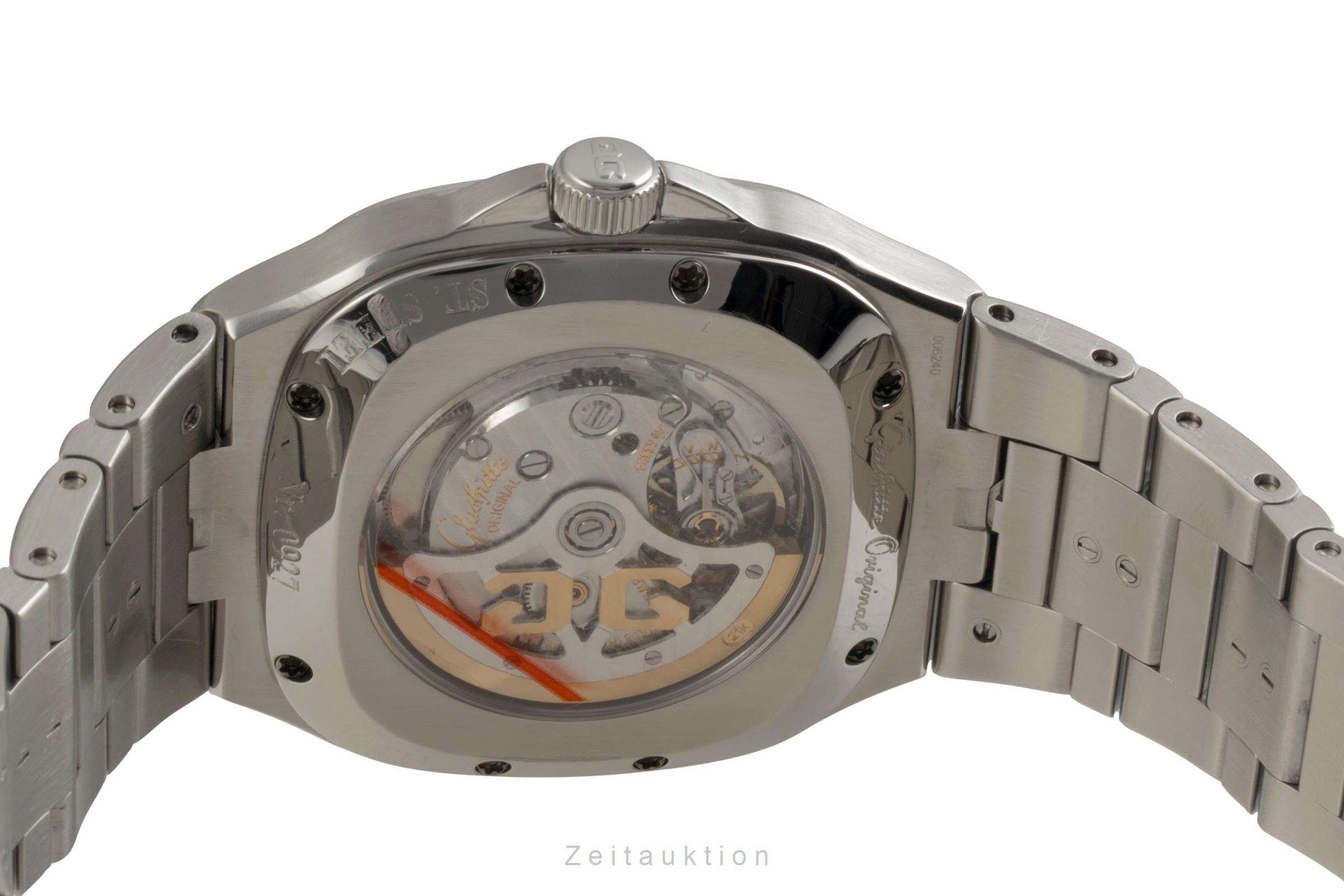 Glashütte Seventies acero automático reloj para caballeros 2-39-47-12-12-14 LP: 10800EUR  [2601776]