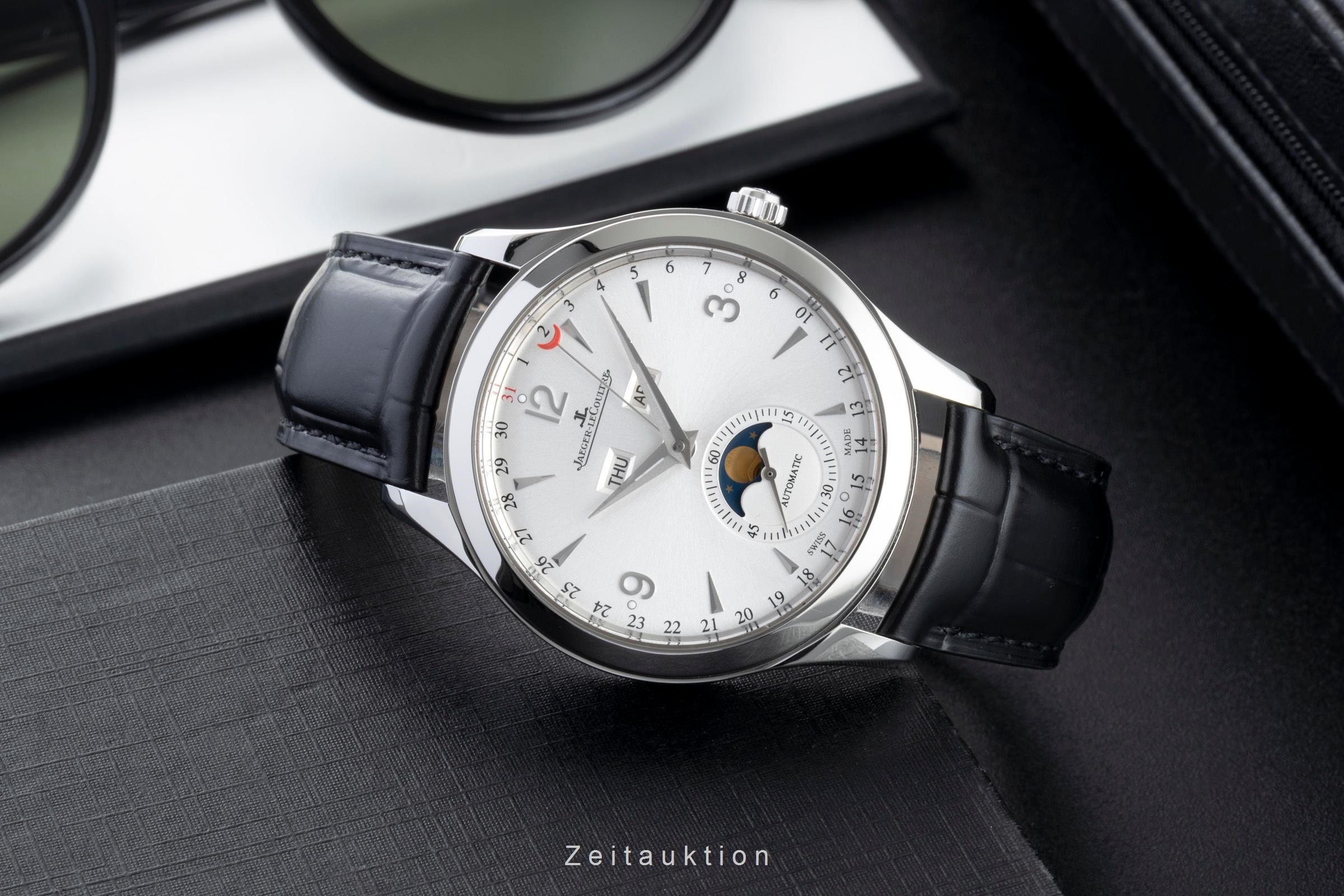 Jaeger-LeCoultre Master Calendar Automatik Stahl Ref Q1558420 176.8.12.S Papers [2601777]