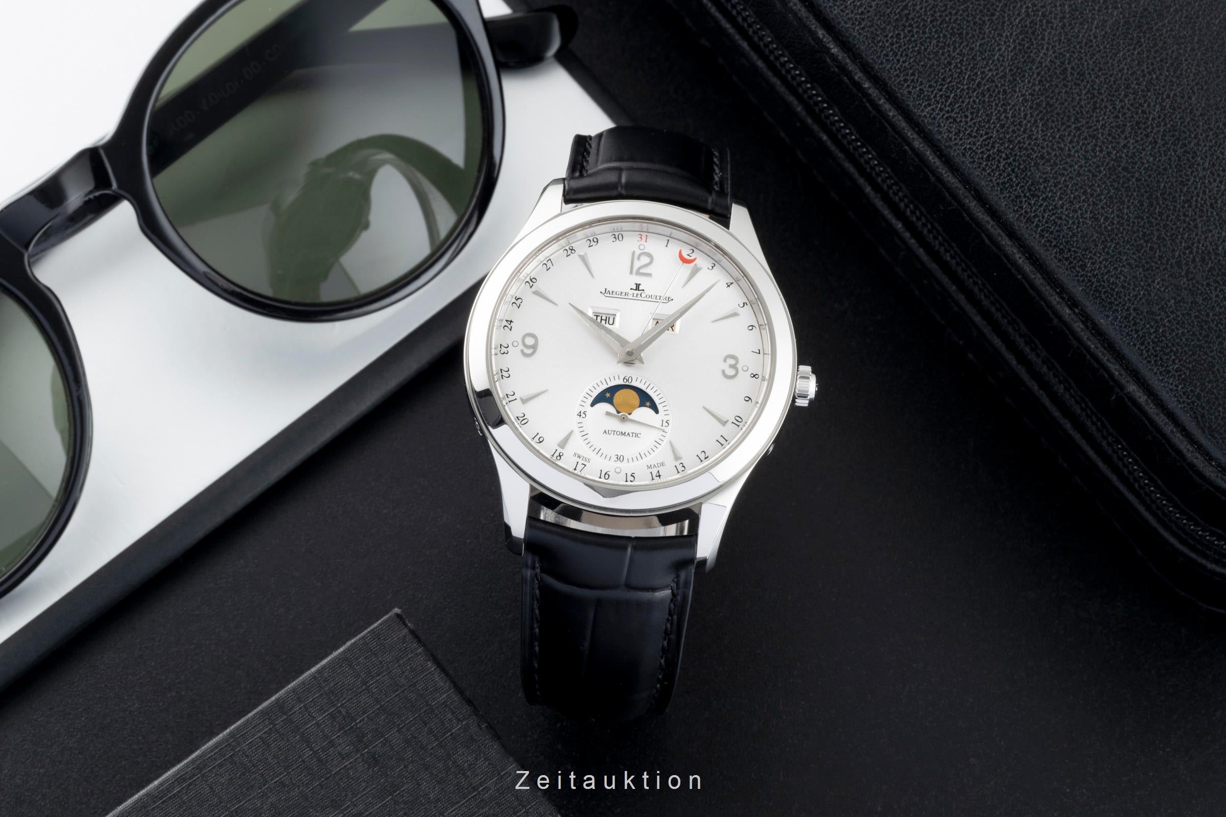 Jaeger-LeCoultre Master Calendar Automatik Stahl Ref Q1558420 176.8.12.S Papers [2601777]