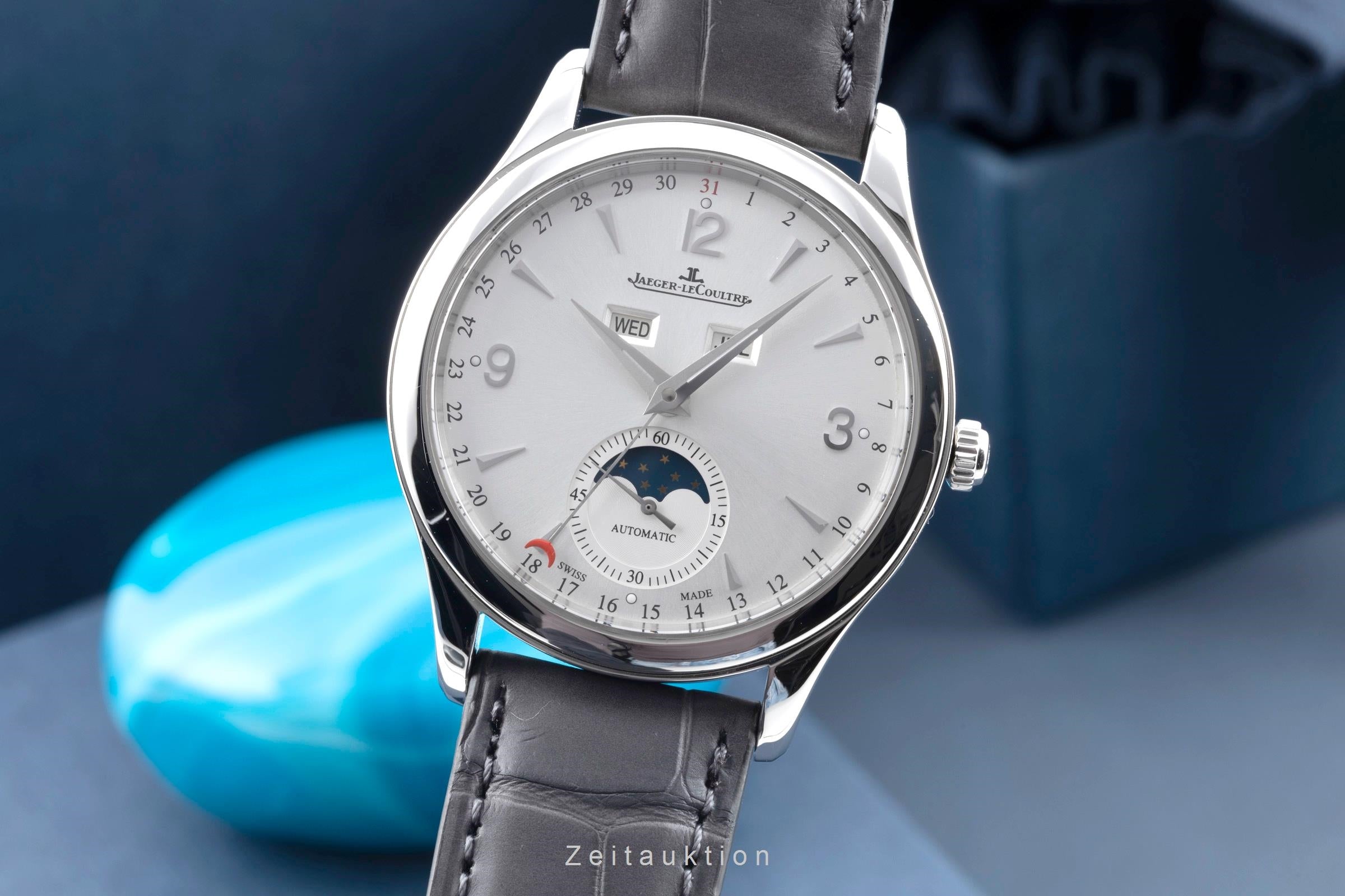 Jaeger LeCoultre Master Calendar acero automático reloj para caballeros Q1558420  , 176.8.12.S  [2601778]