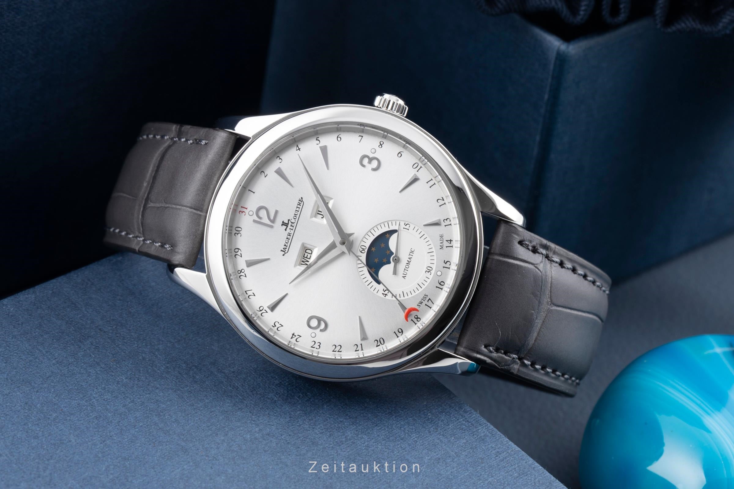 Jaeger LeCoultre Master Calendar acciaio automatismo orologio da uomo Q1558420  , 176.8.12.S  [2601778]