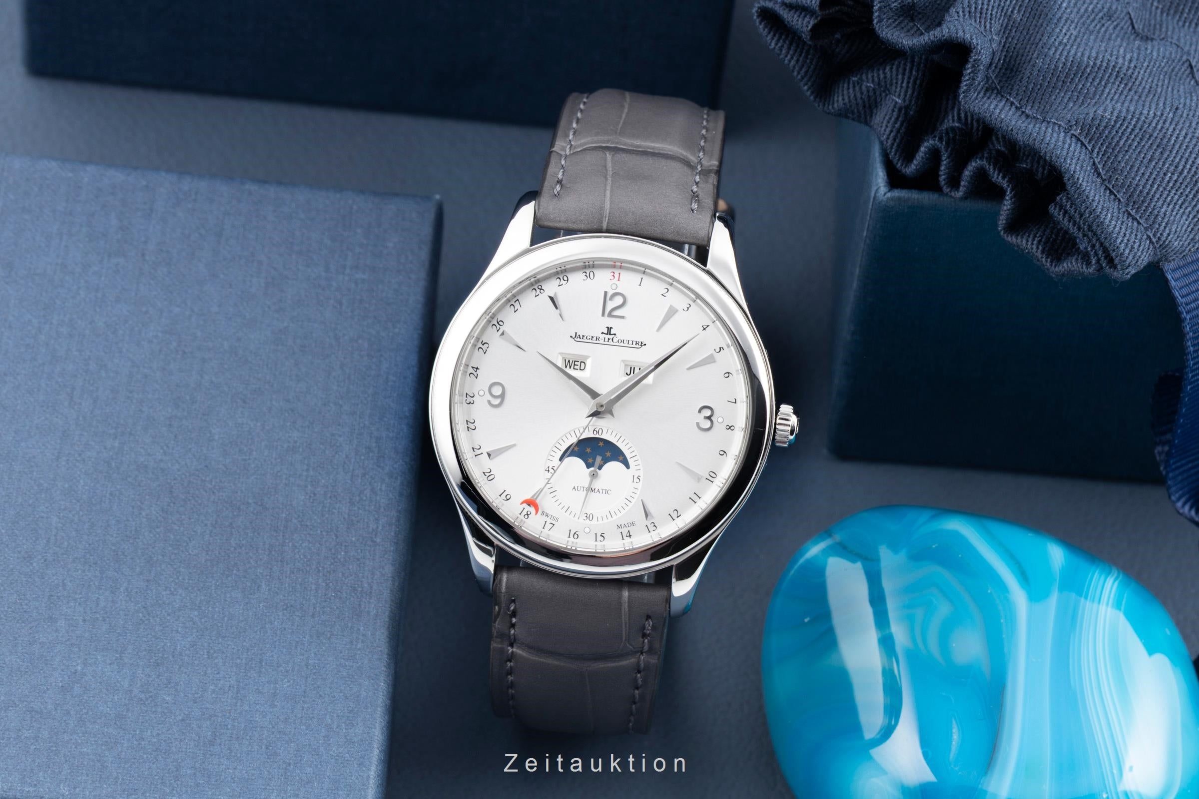Jaeger LeCoultre Master Calendar acciaio automatismo orologio da uomo Q1558420  , 176.8.12.S  [2601778]