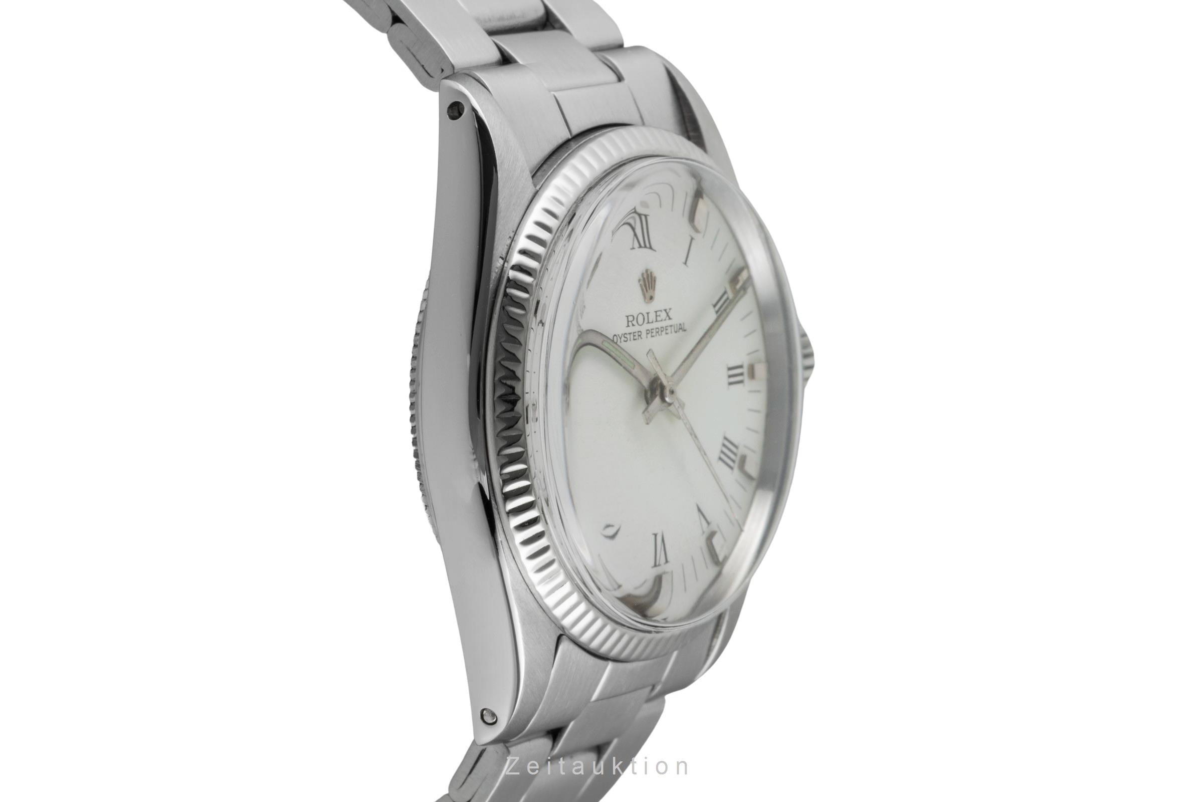 Rolex Oyster Perpetual Stahl / Weissgold Automatik Damenuhr Ref. 6551 Klassiker [2601780]