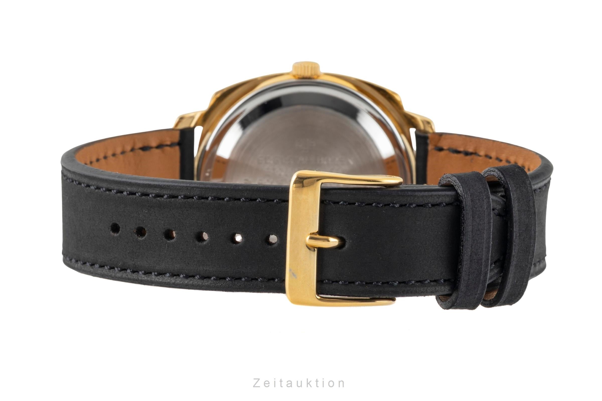 Glashütte Spezimatic latón bañado en oro automático reloj para caballeros Vintage  [2601782]