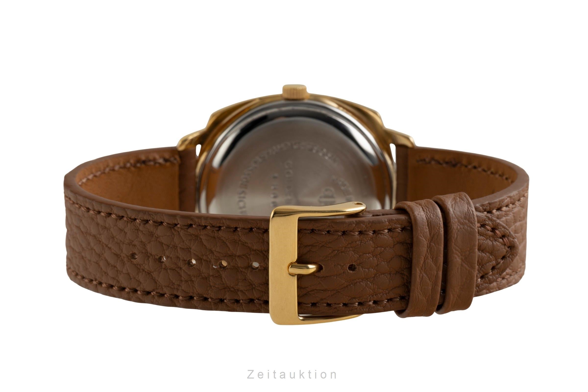 Glashütte Spezimatic latón bañado en oro automático reloj para caballeros Vintage  [2601783]