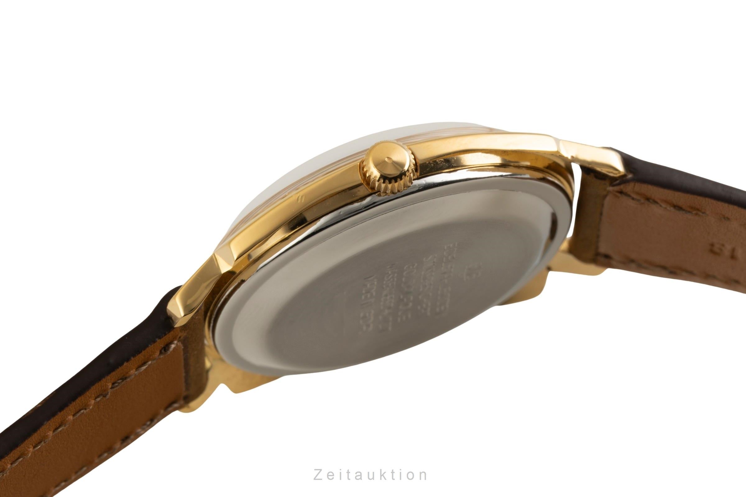 Glashütte Spezimatic latón bañado en oro automático reloj para caballeros Vintage  [2601784]