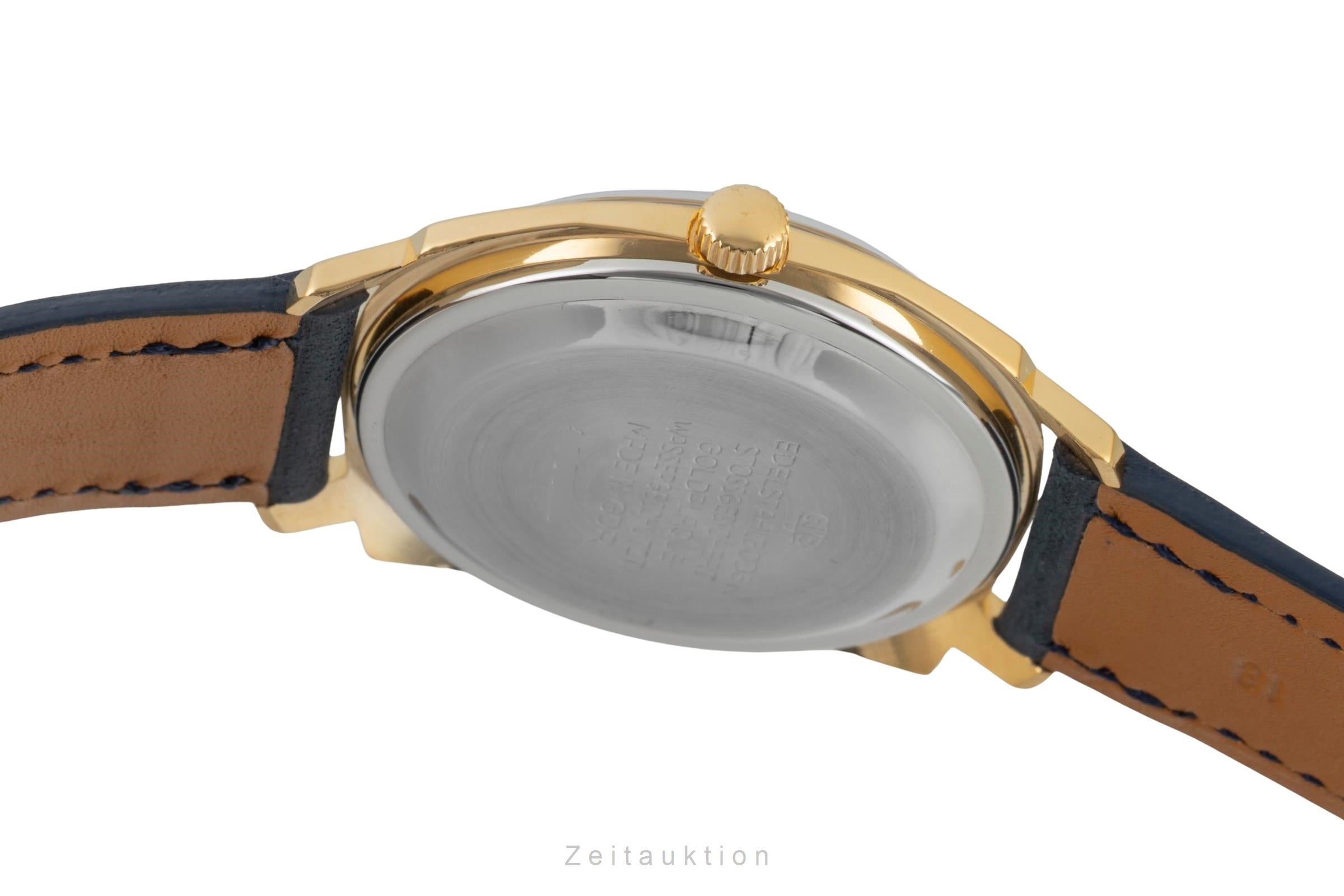 Glashütte Spezimatic latón bañado en oro automático reloj para caballeros Vintage  [2601785]