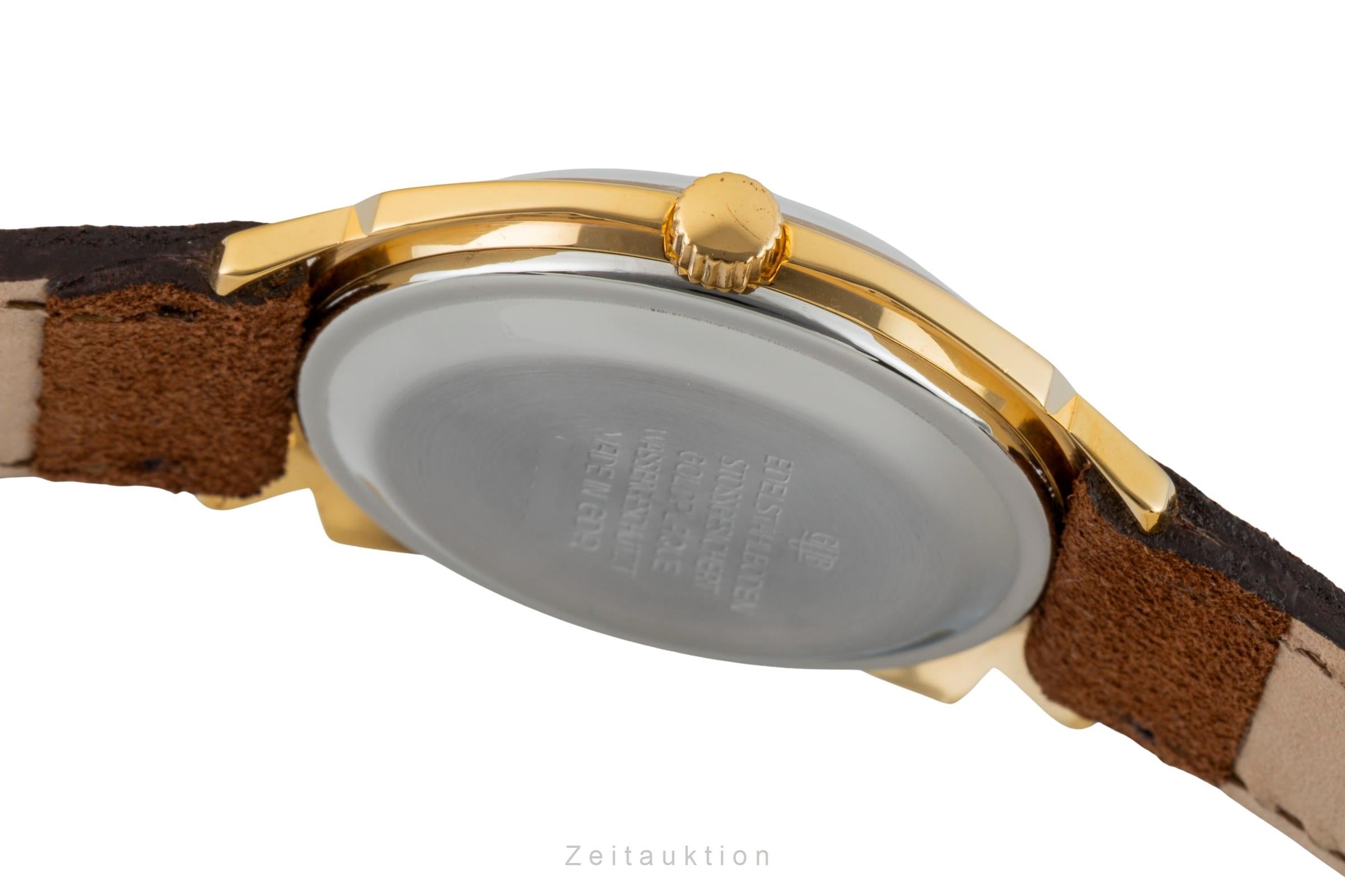 Glashütte Spezimatic latón bañado en oro automático reloj para caballeros Vintage  [2601786]