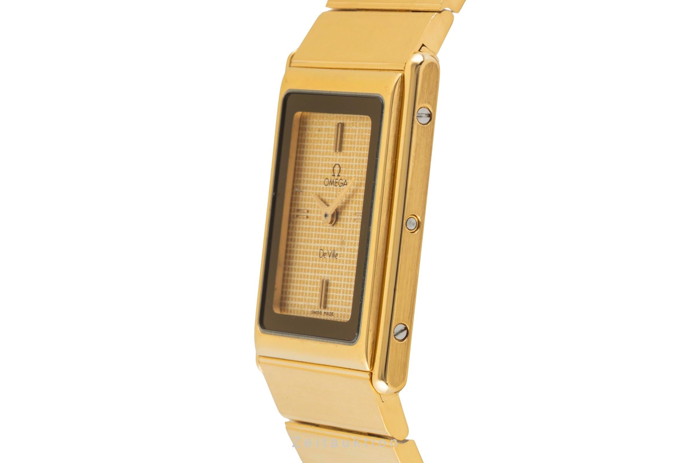 Omega DeVille Opera vergoldet Quarz Ref. 791.0868 Vintage [2601787]