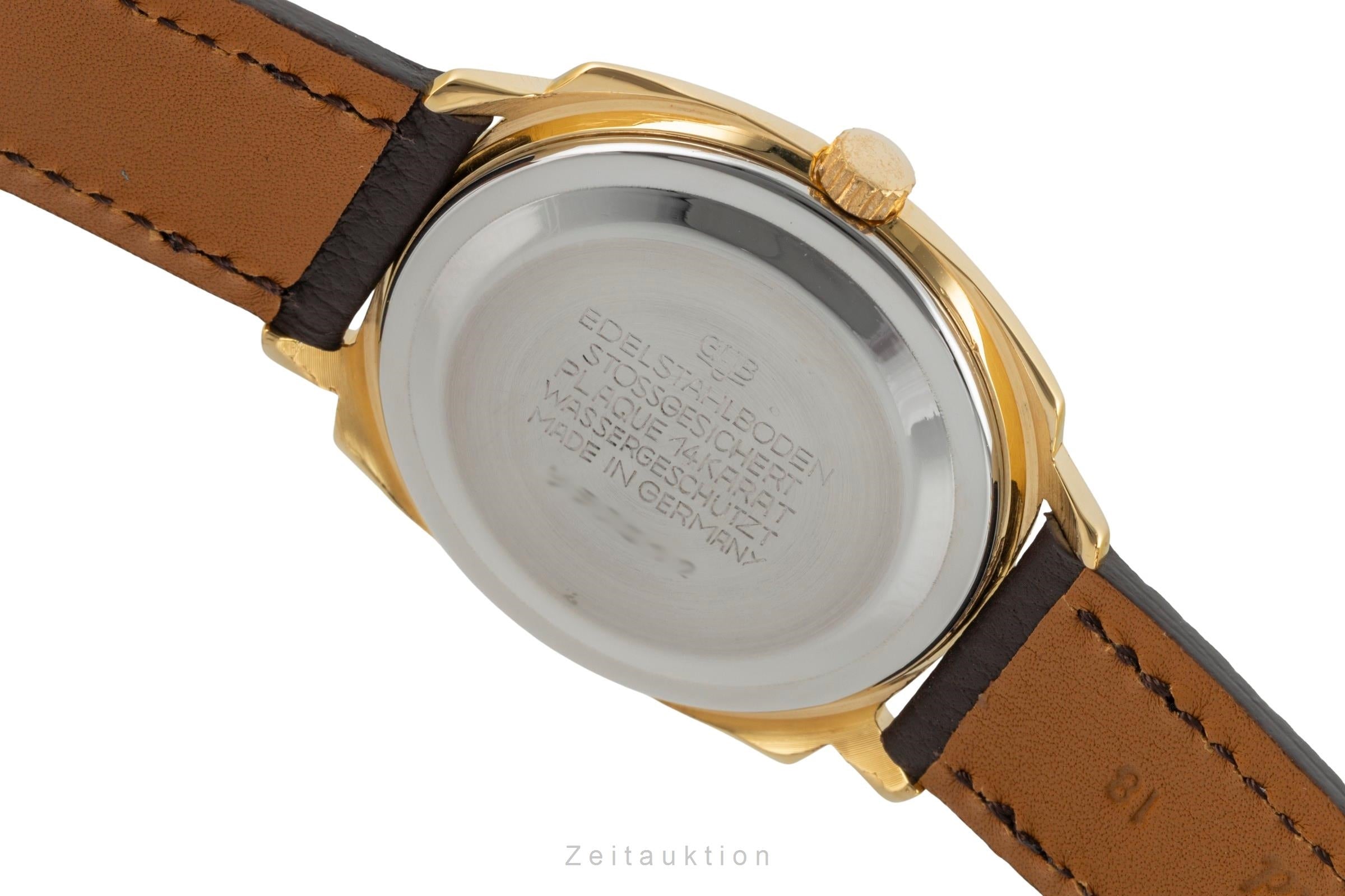 Glashütte Spezimatic gilt-brass automatic men's watch Vintage  [2601791]