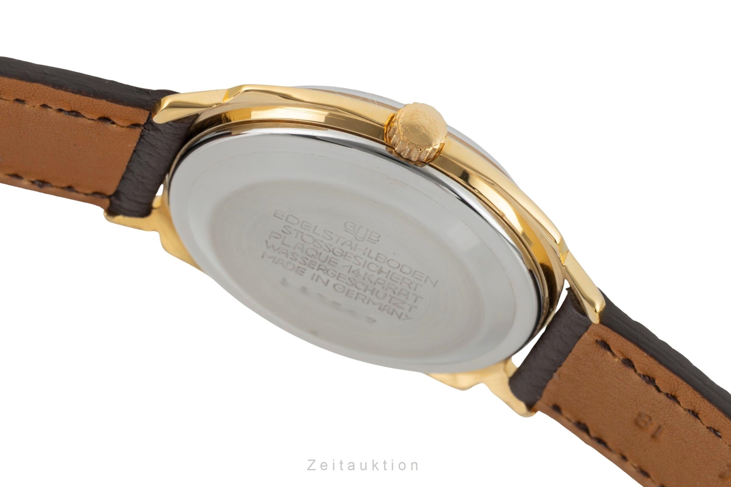 Glashütte Spezimatic gilt-brass automatic men's watch Vintage  [2601791]