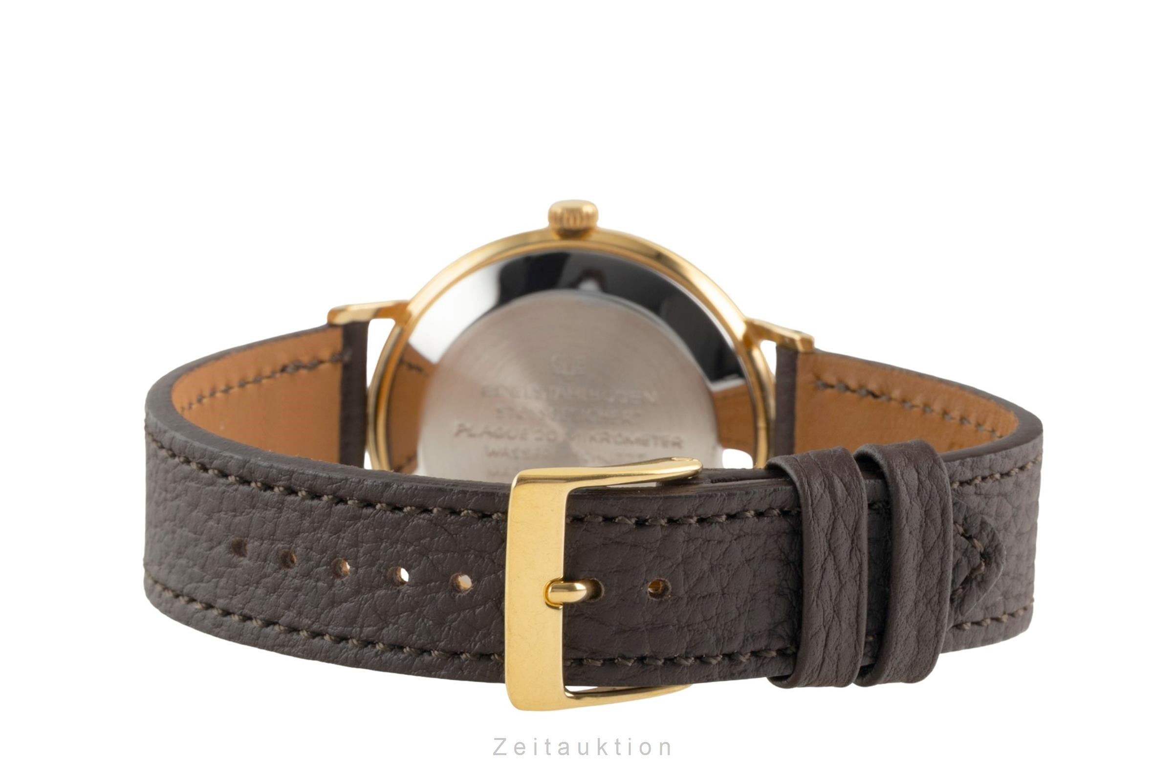 Glashütte Spezimatic latón bañado en oro automático reloj para caballeros Vintage  [2601792]