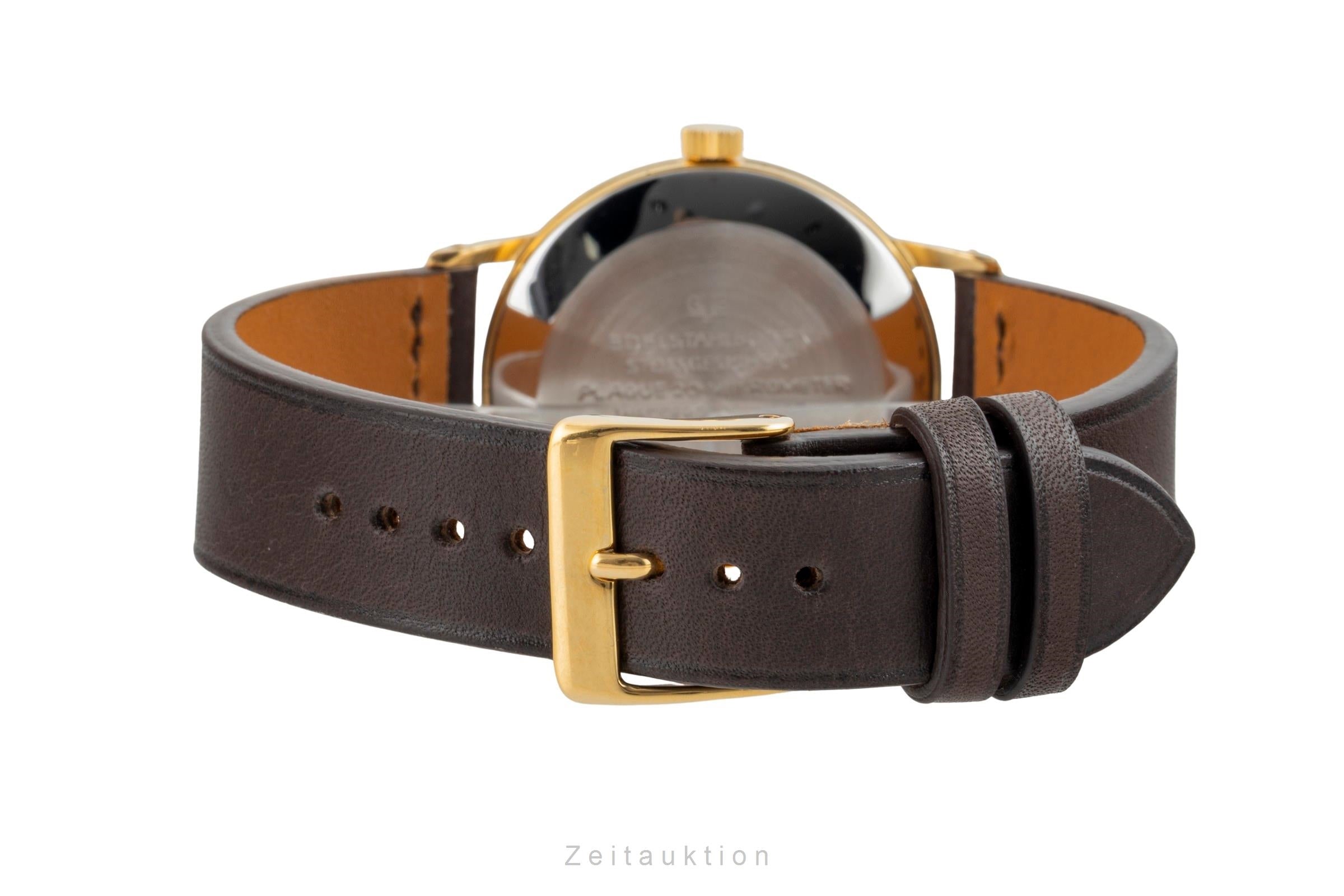 Glashütte Spezimatic latón bañado en oro automático reloj para caballeros Vintage  [2601794]
