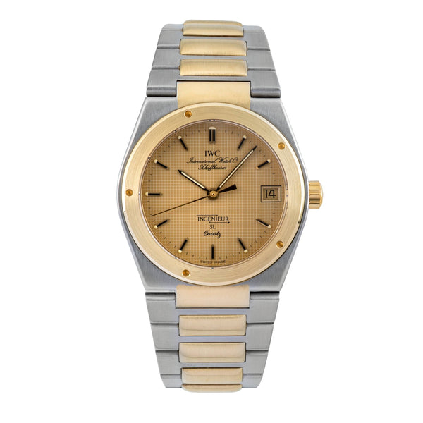 IWC Ingenieur acier / or  quartz montre pour hommes 3305  [2601795]