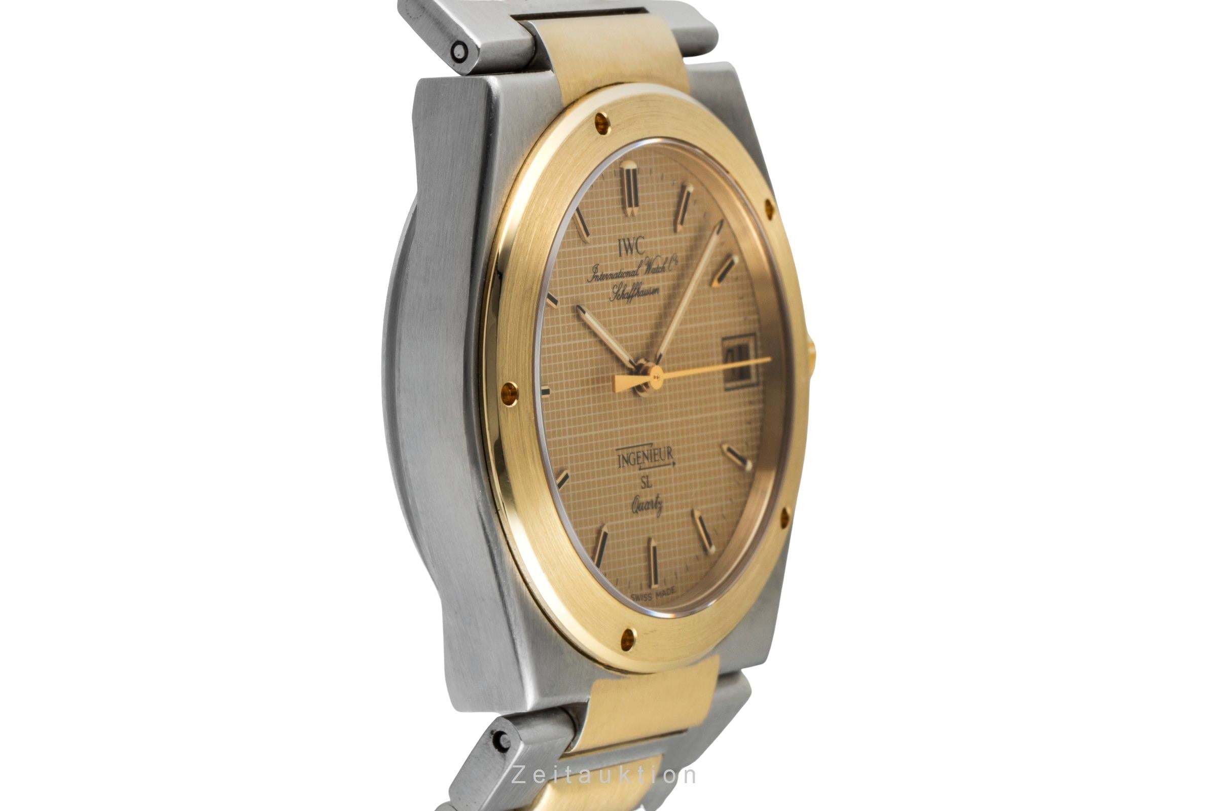 IWC Ingenieur acier / or  quartz montre pour hommes 3305  [2601795]