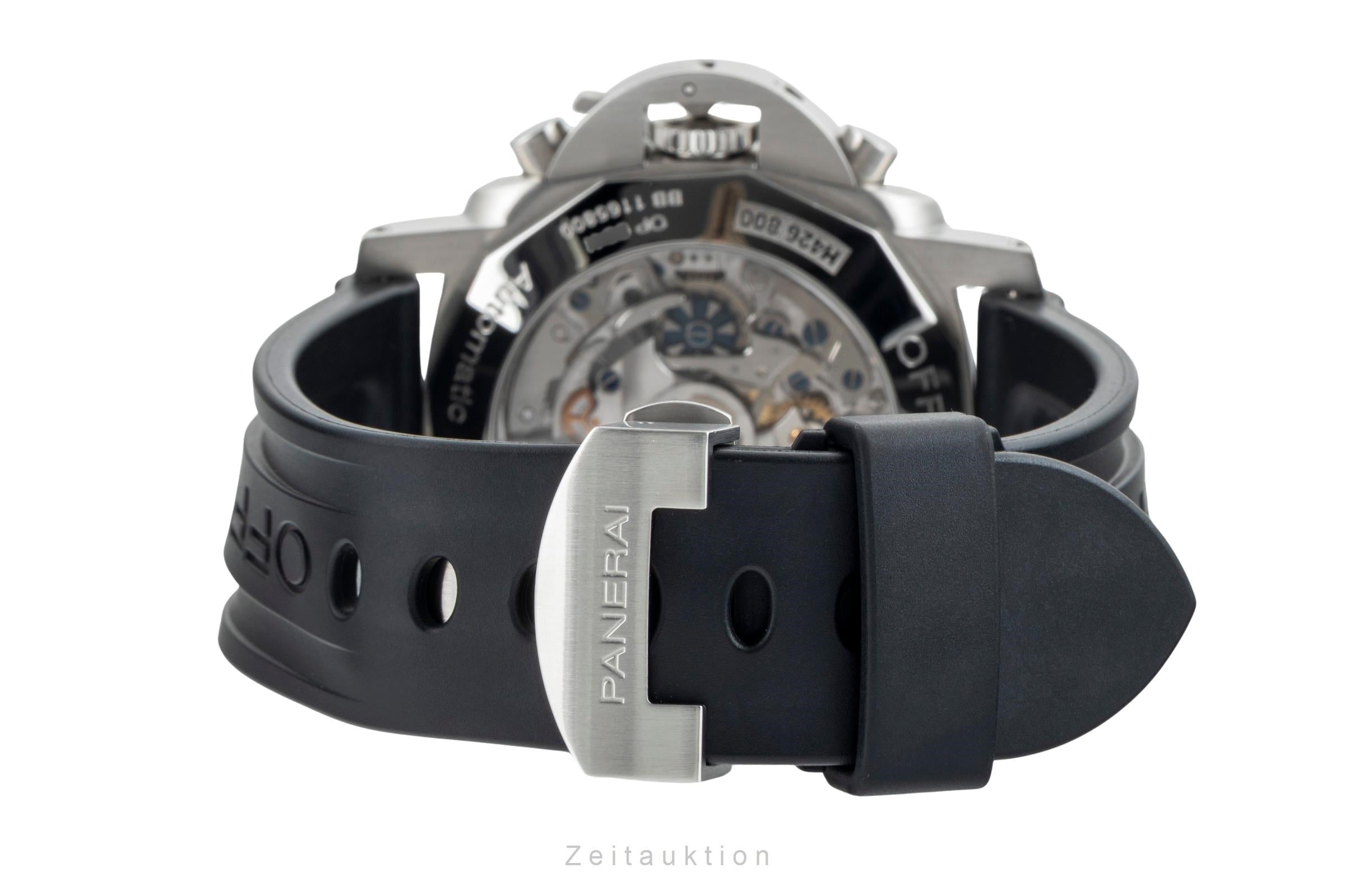 Panerai Luminor  chronograph steel automatic men's watch PAM00213  [2601796]