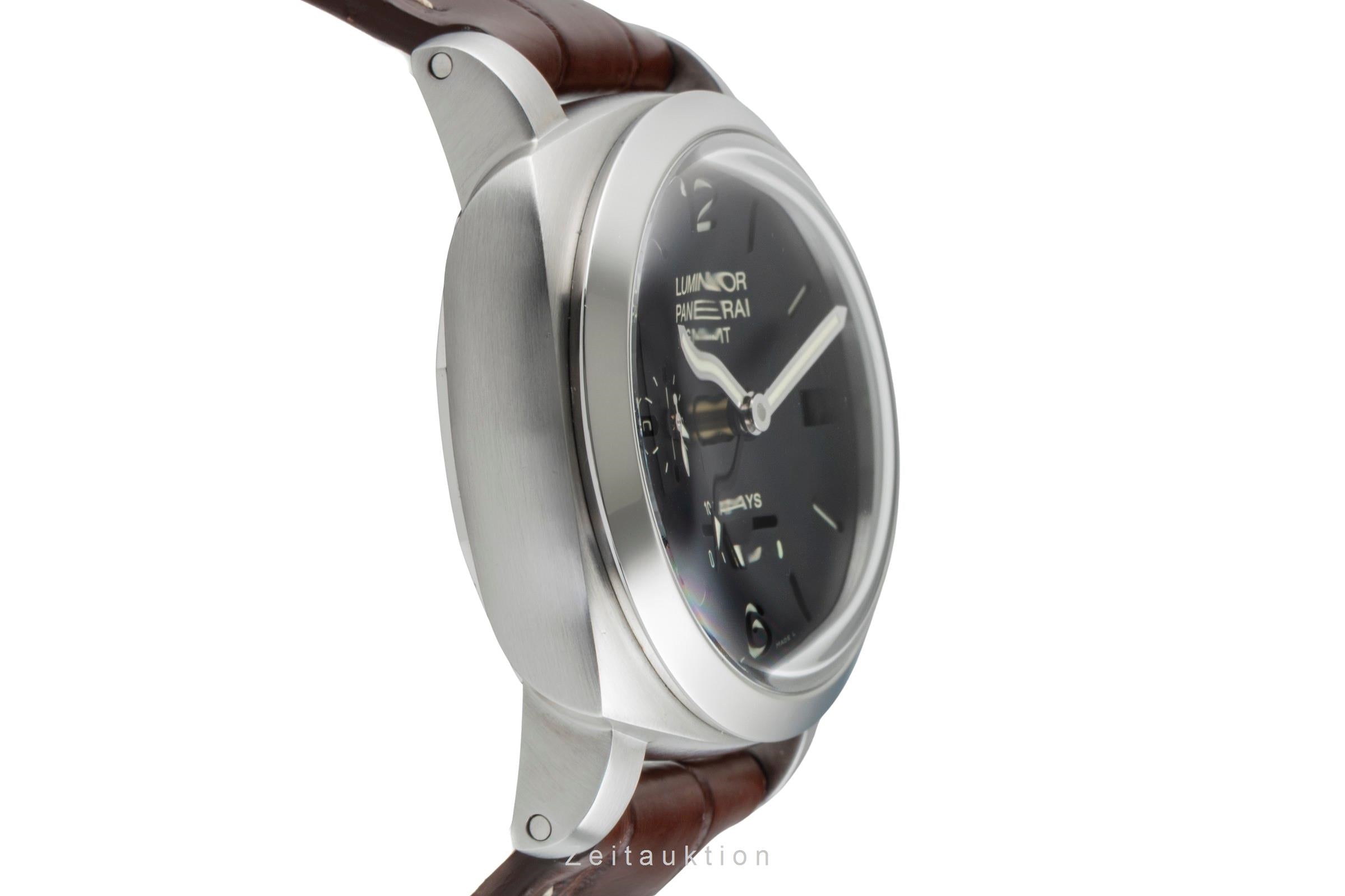 Panerai Luminor 1950 10 Days GMT Stahl Automatik Herrenuhr Ref. PAM00270 B&P [2601798]