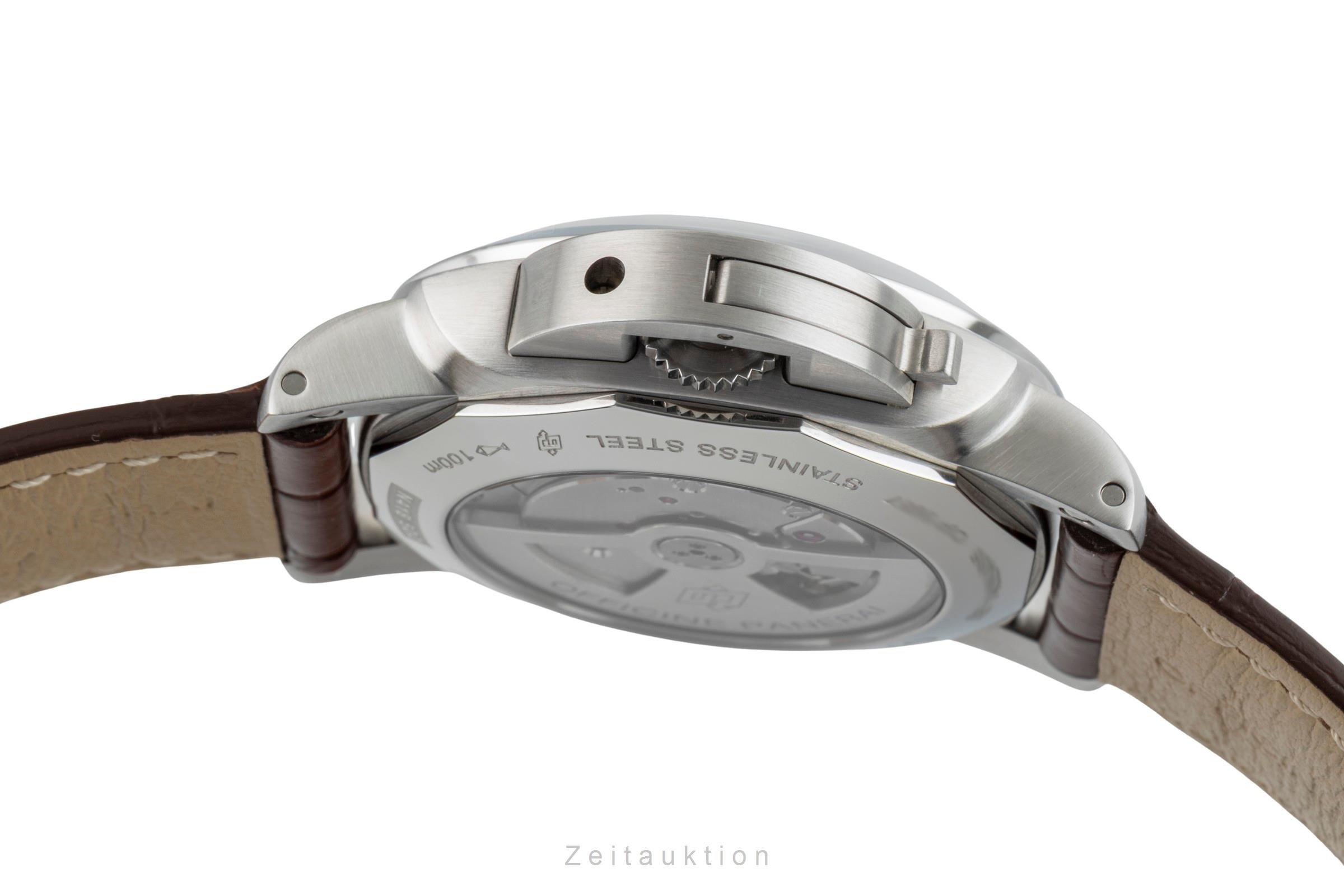 Panerai Luminor 1950 10 Days GMT Stahl Automatik Herrenuhr Ref. PAM00270 B&P [2601798]