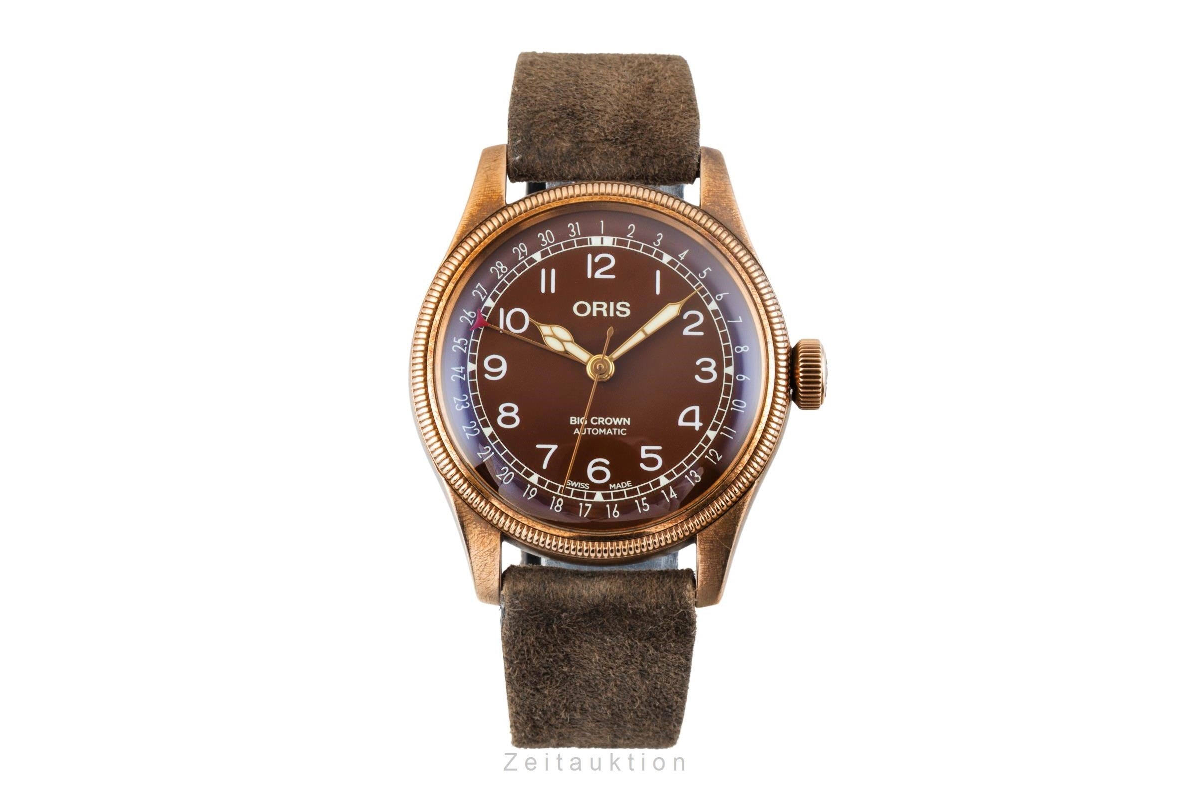 洋楽 big tone Oris Big Crown bronze automatic Kal. 754 Ref. 01 754 7741 3166-07