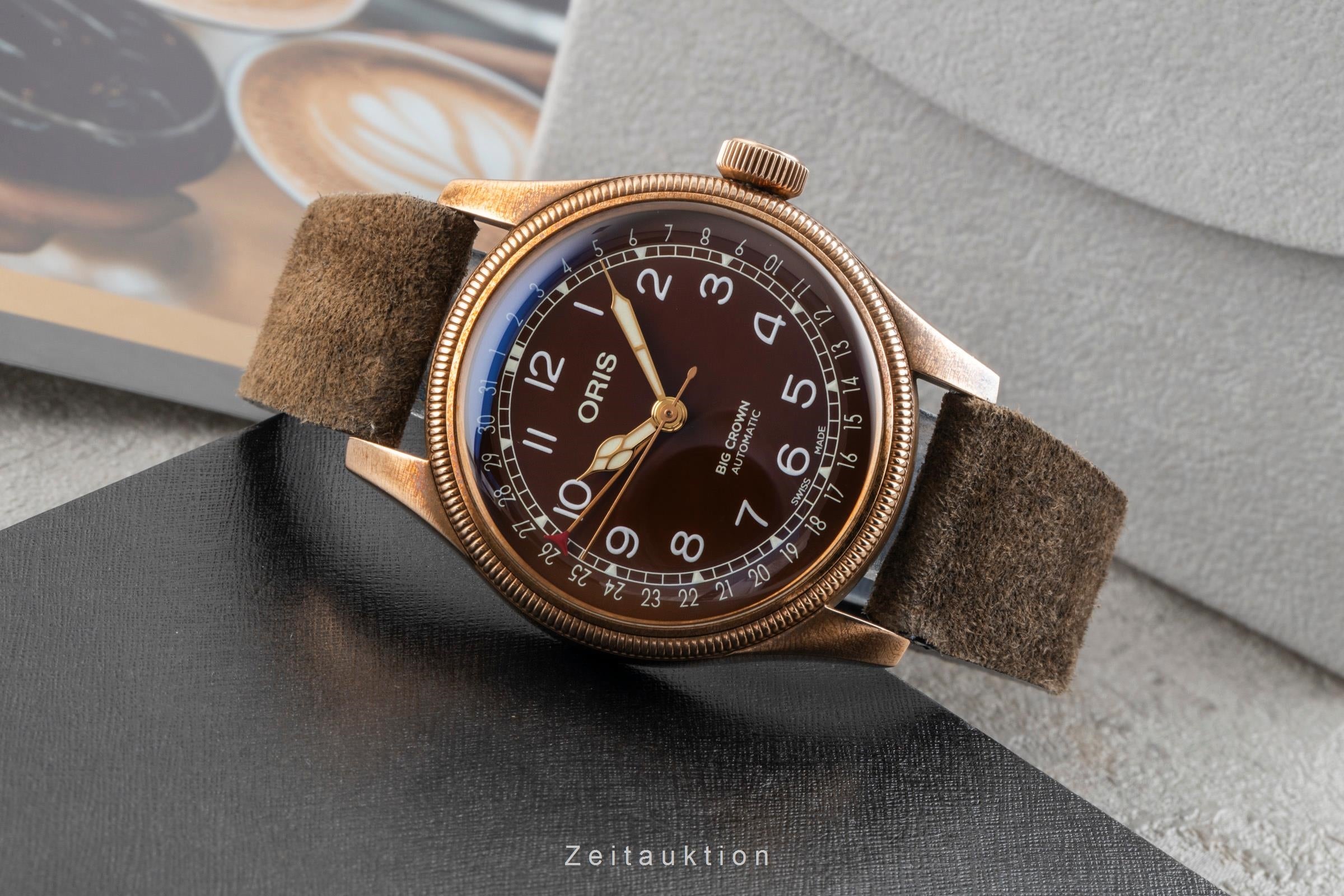 Oris Big Crown bronze automatic Kal. 754 Ref. 01 754 7741 3166-07