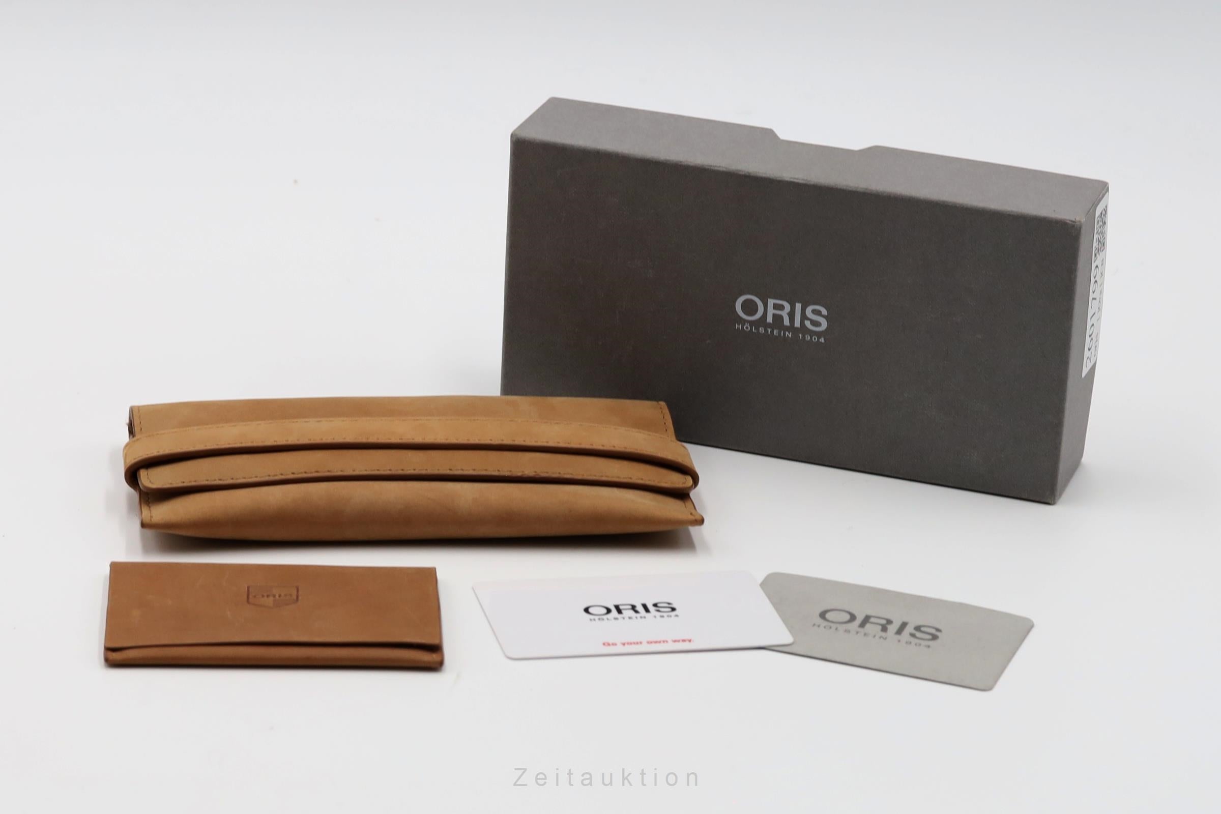 Orio Lock & Pad セット ダークブラウン Oris Big Crown bronze automatic Kal. 754 Ref. 01 754 7741 3166-07