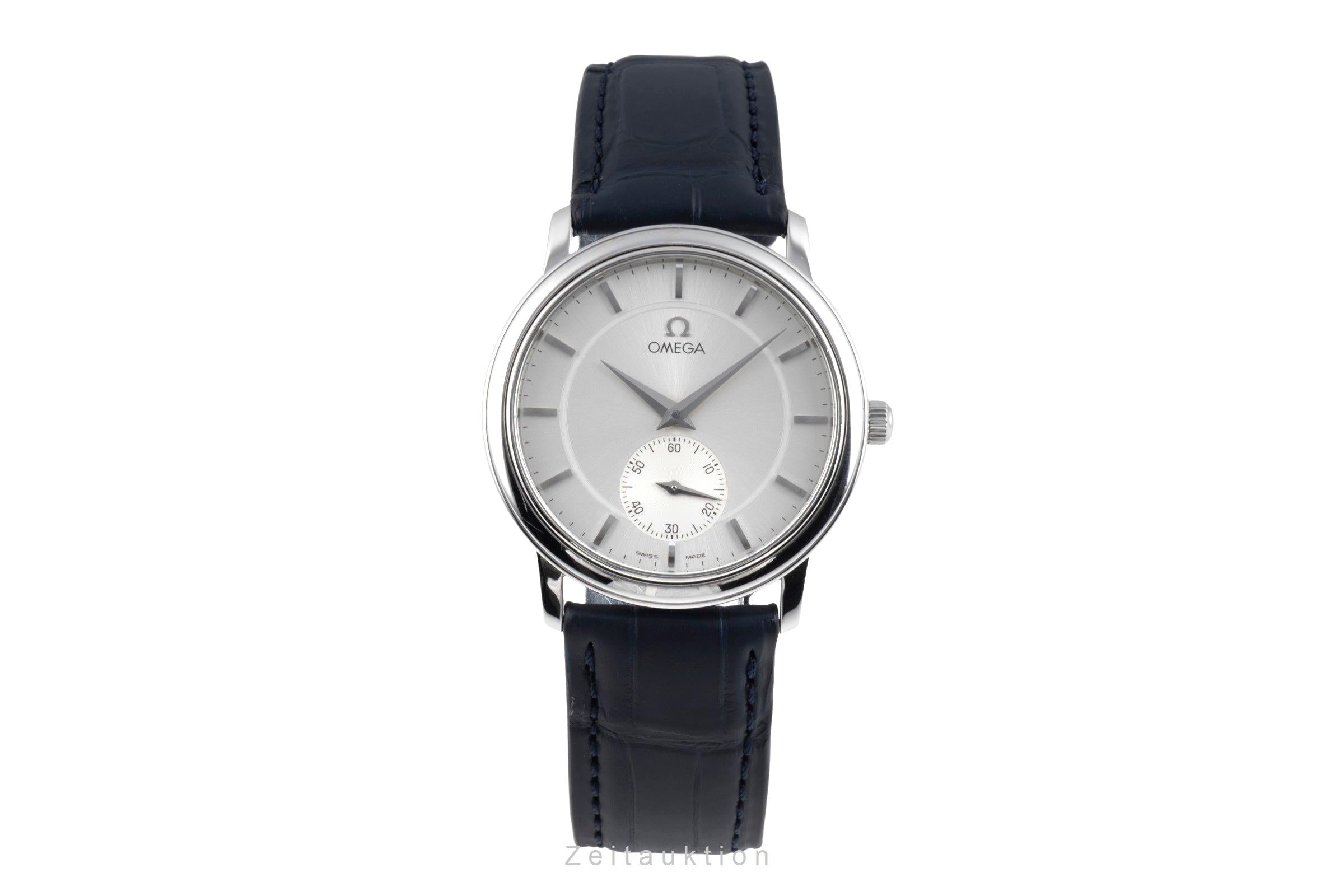 Omega De Ville acero cuerda manual reloj para caballeros 4820.31.01  [2601800]