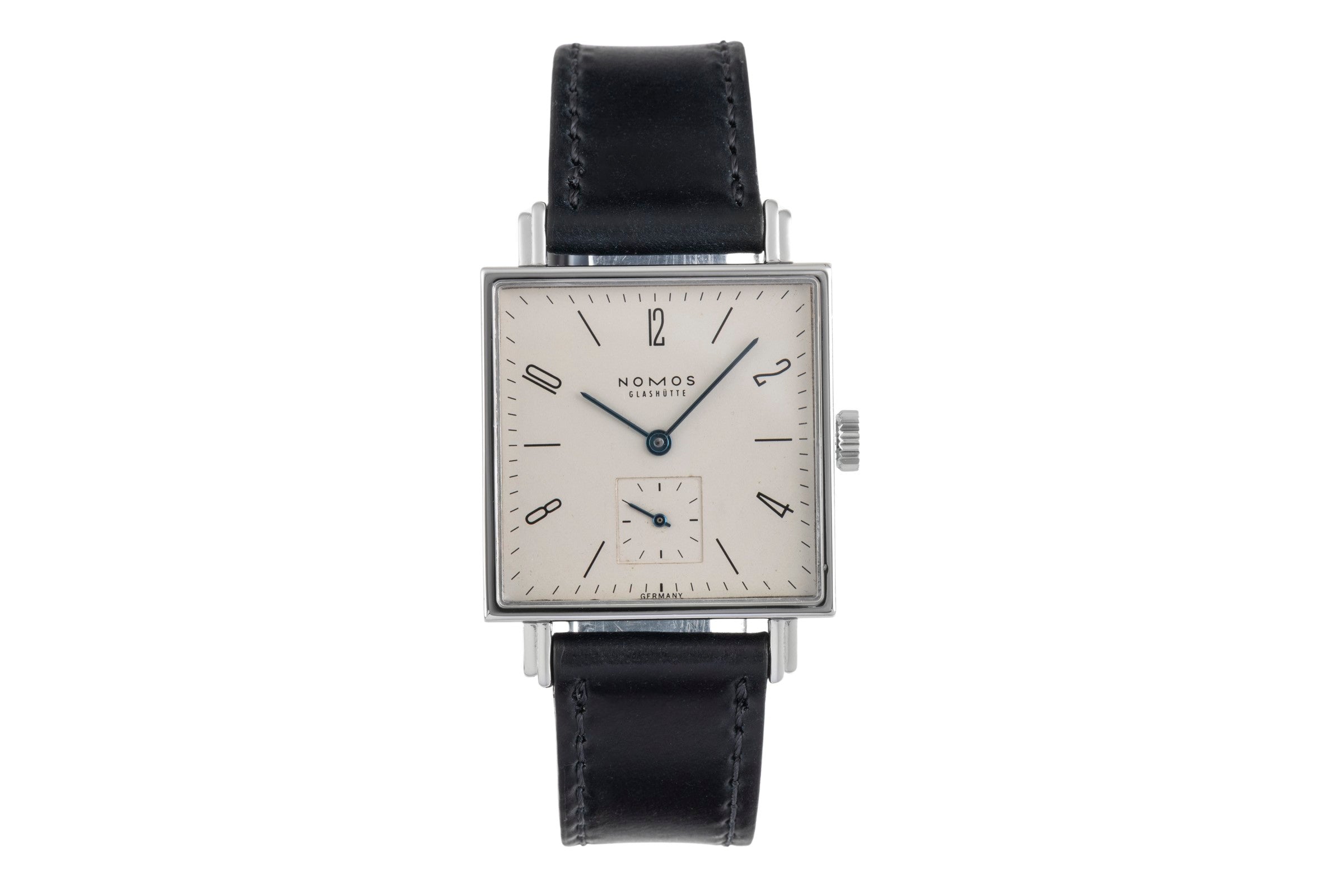 Nomos Tetra acero cuerda manual reloj para caballeros 408  [2601807]