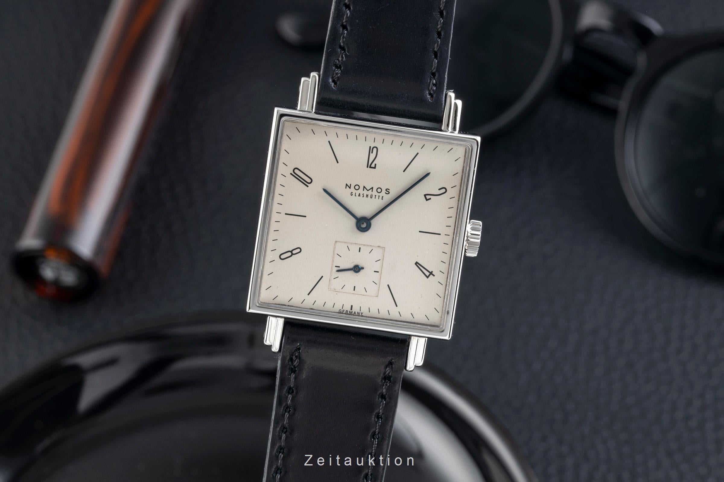 Nomos Tetra acero cuerda manual reloj para caballeros 408  [2601807]