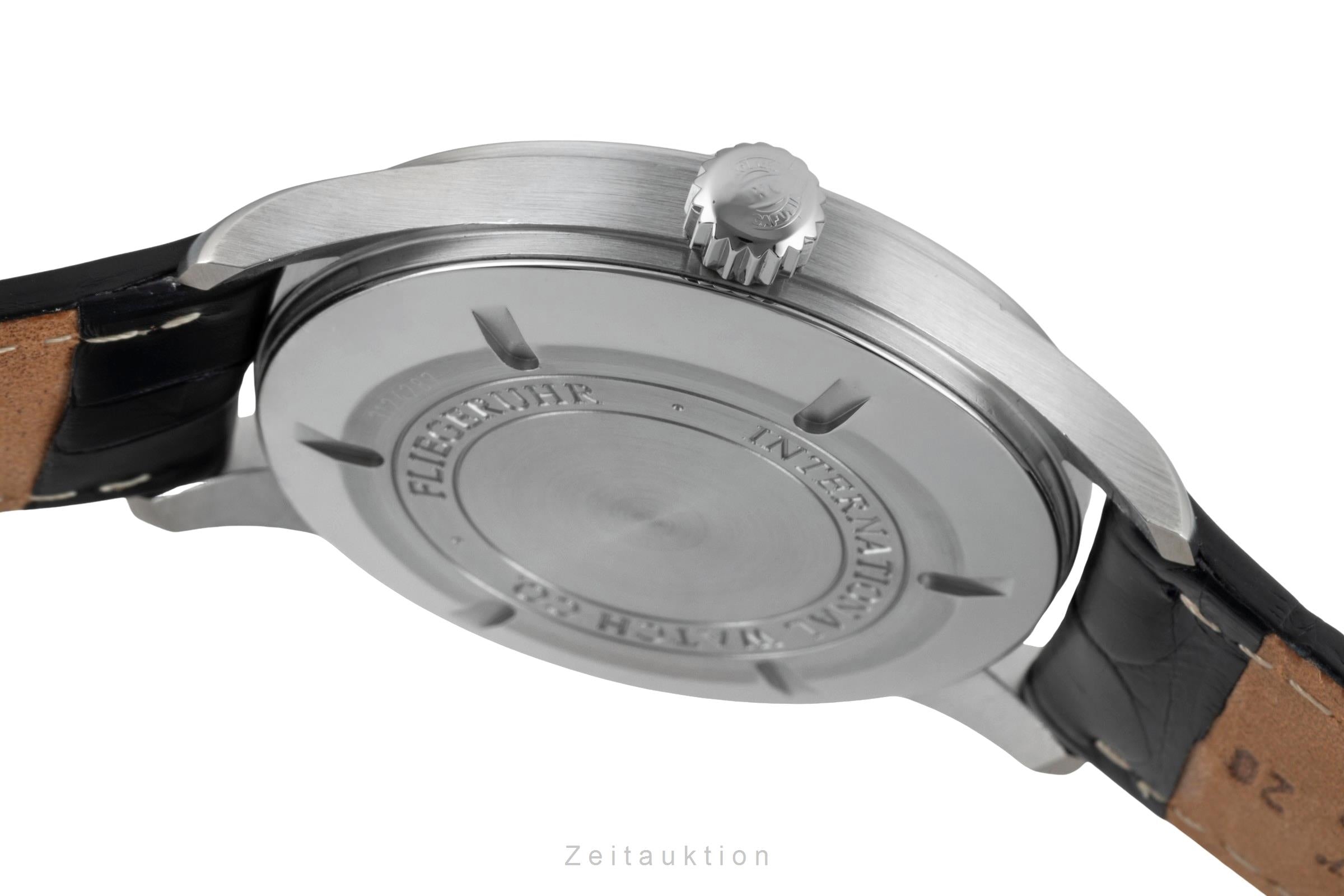 IWC Mark XVI Spitfire Edelstahl Automatik Herrenuhr Ref. IW325502 B&P 2006 [2601808]