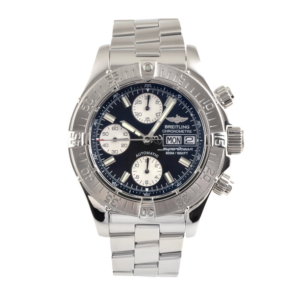 Breitling Superocean Chronograph chronograph steel automatic men's watch A13340  [2601812]