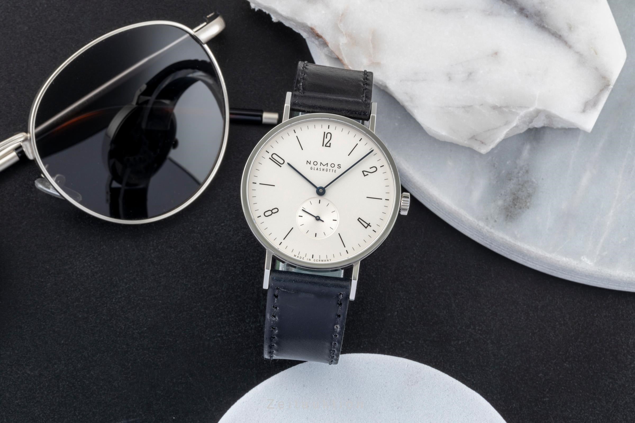 Nomos Tangente acero cuerda manual reloj para caballeros 164  [2601813]