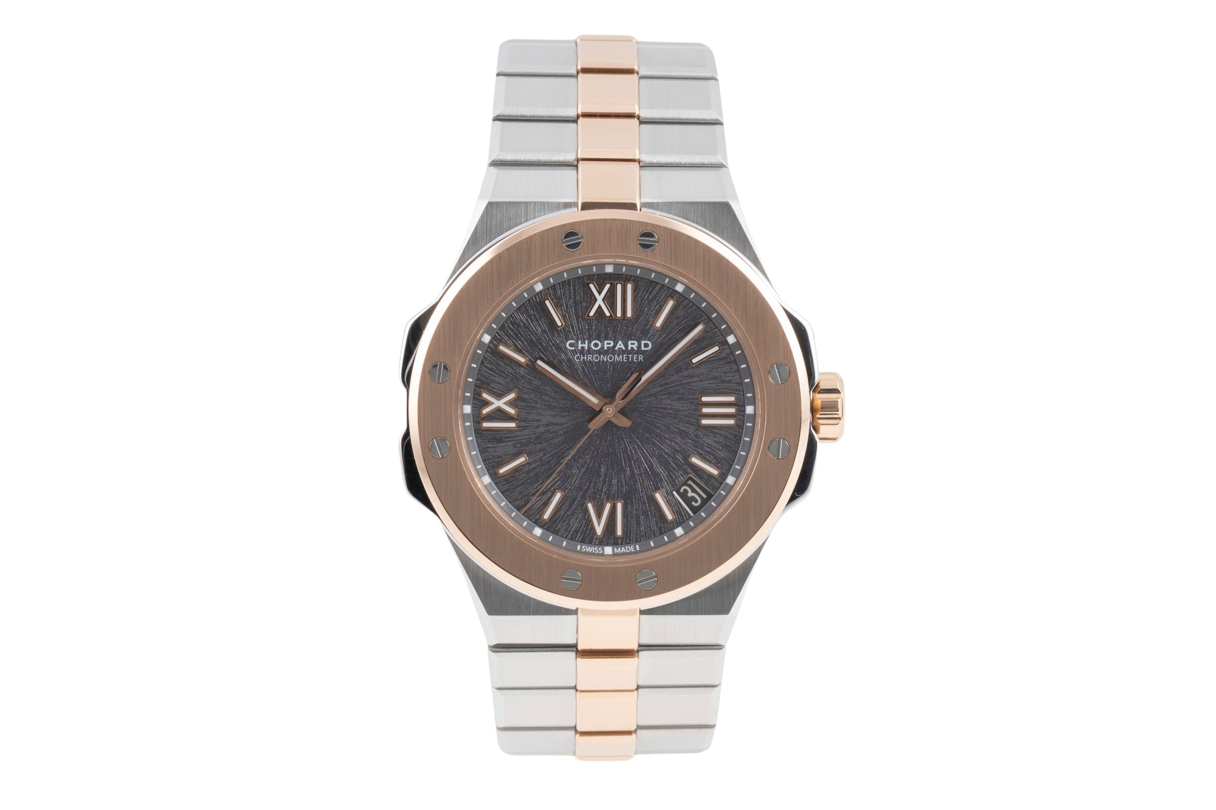 Chopard Alpine Eagle Stahl/Gold Automatik Ref. 298600-6001 B&P 2023 NP: 28000 € [2601814]