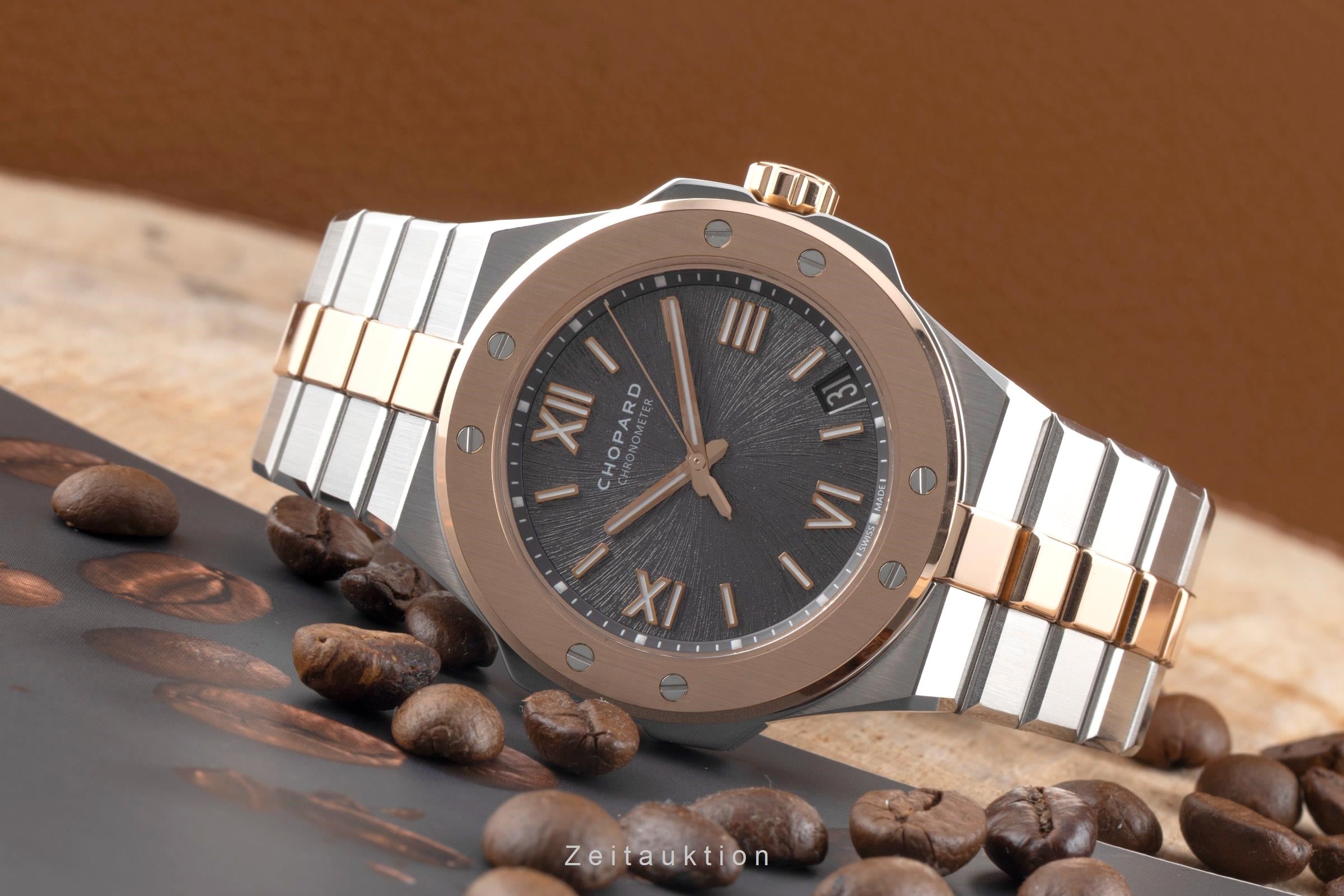 Chopard Alpine Eagle acero / oro automático reloj para caballeros 298600-6001 LP: 28000EUR  [2601814]