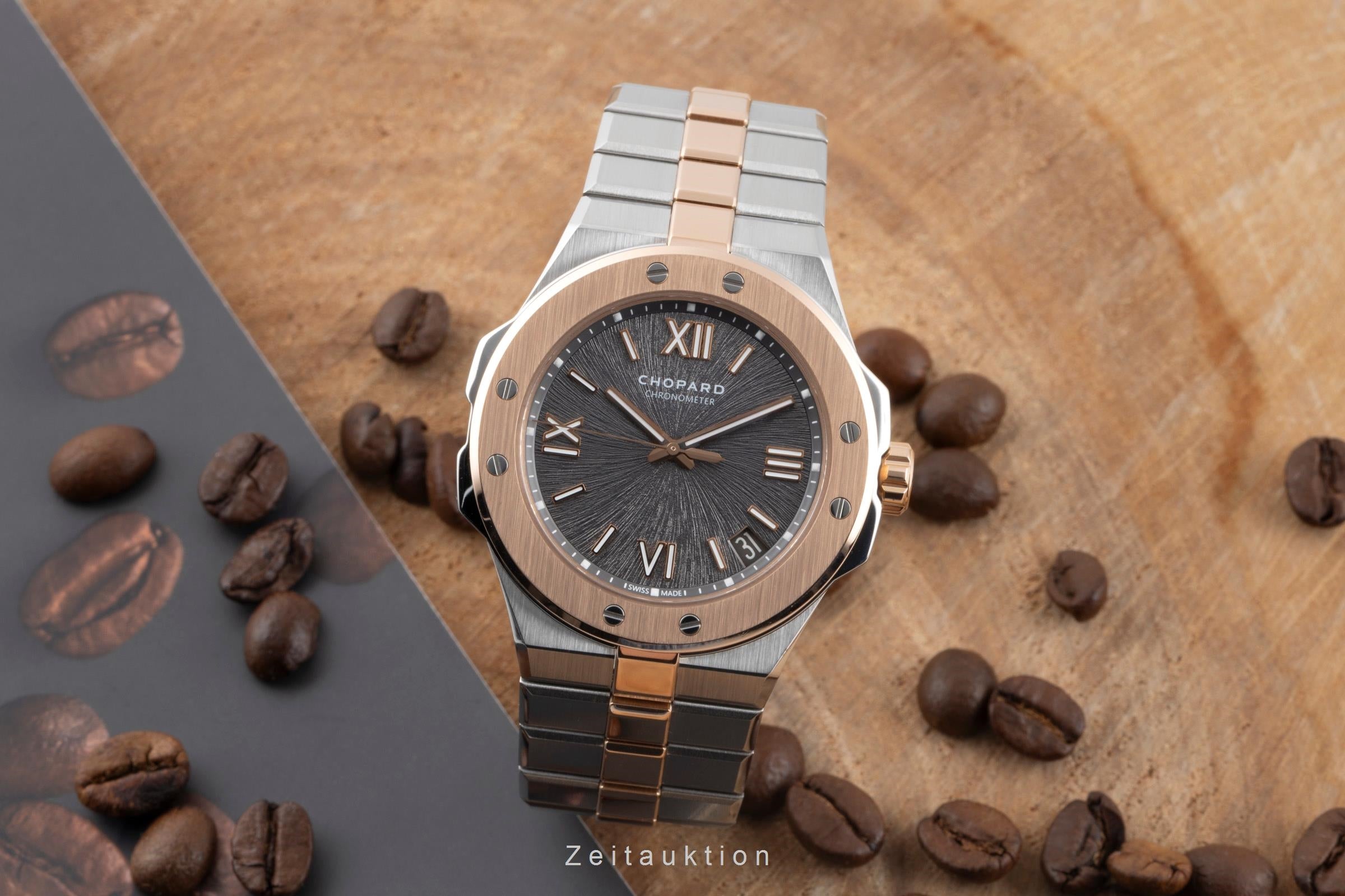 Chopard Alpine Eagle acero / oro automático reloj para caballeros 298600-6001 LP: 28000EUR  [2601814]