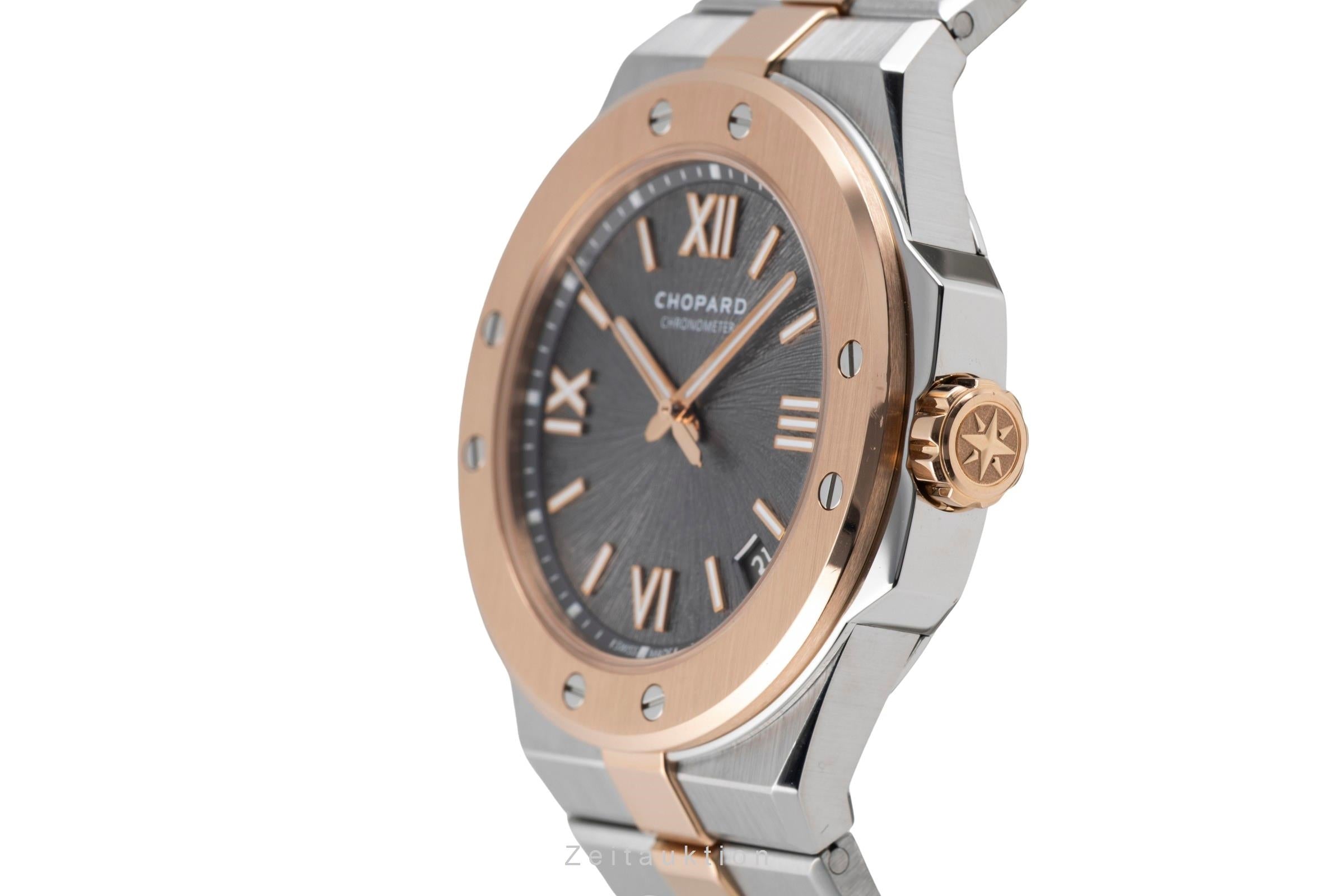 Chopard Alpine Eagle acero / oro automático reloj para caballeros 298600-6001 LP: 28000EUR  [2601814]