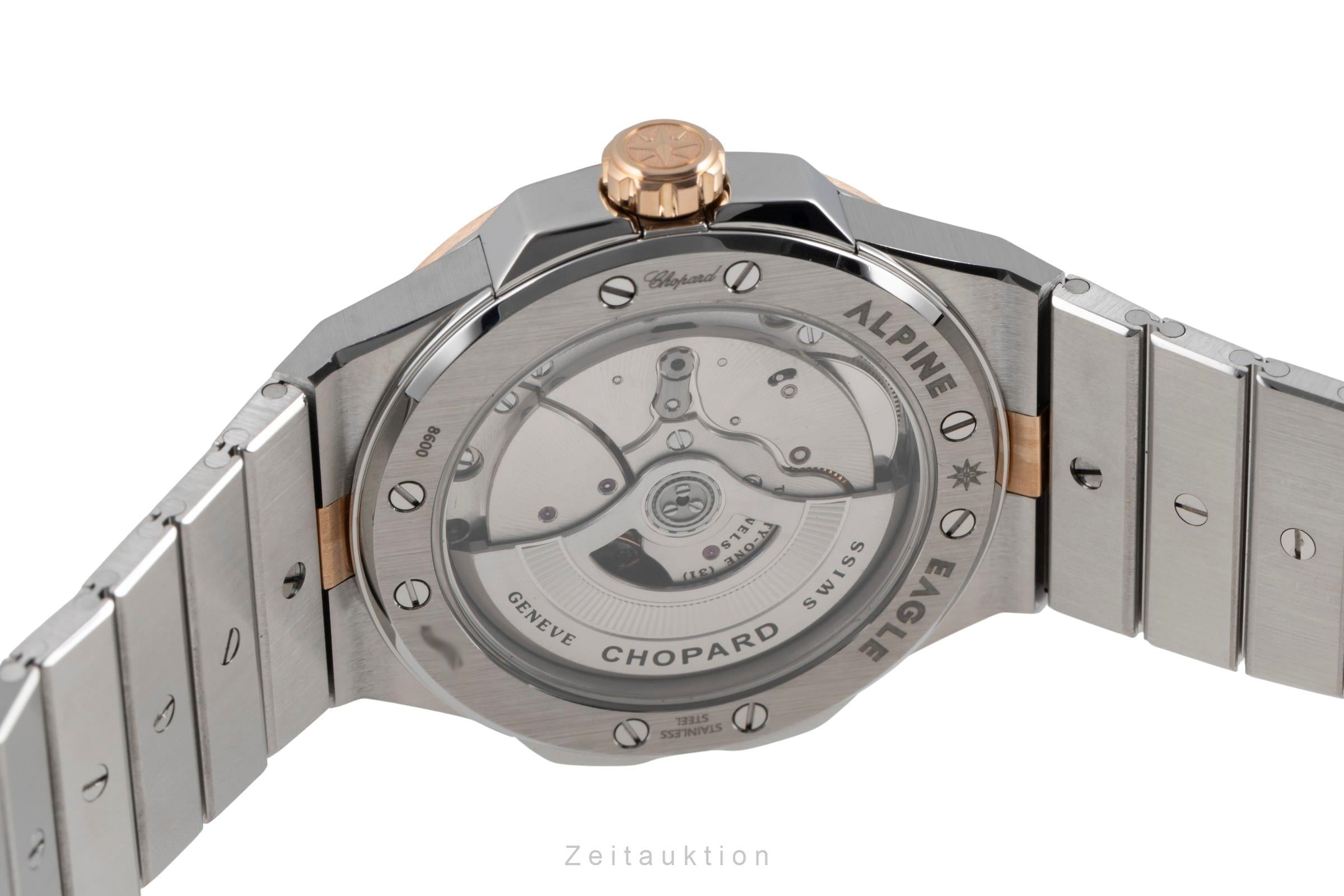 Chopard Alpine Eagle acero / oro automático reloj para caballeros 298600-6001 LP: 28000EUR  [2601814]